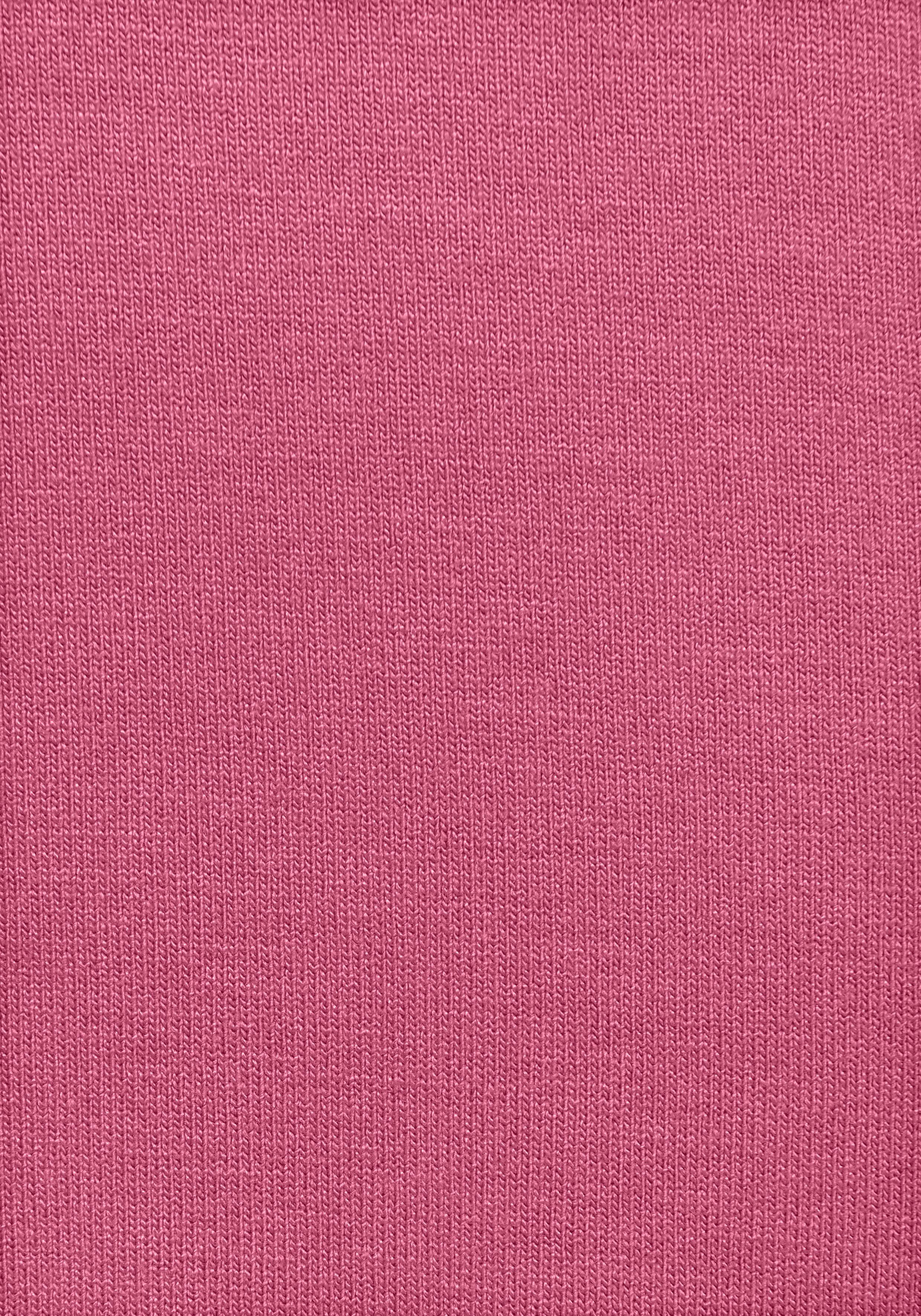 Vivance Shirt met korte mouwen Met elastiek in de band van zachte viscose-stretch