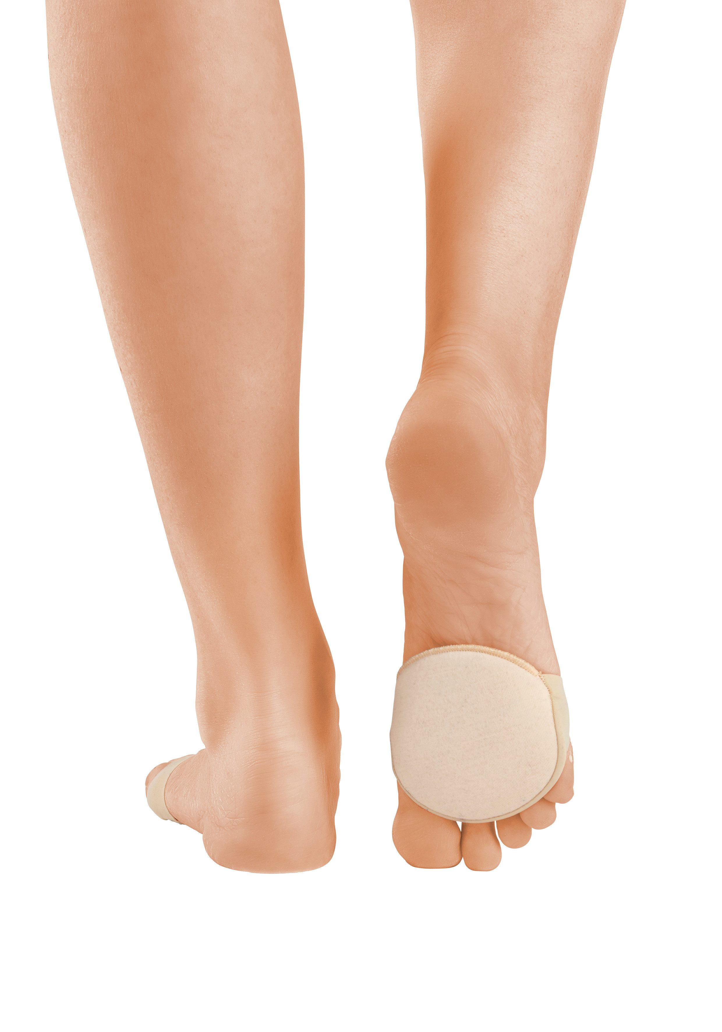 Vivance Teensokjes met voorvoetkussen voor hoge schoenen (set, 3 paar)