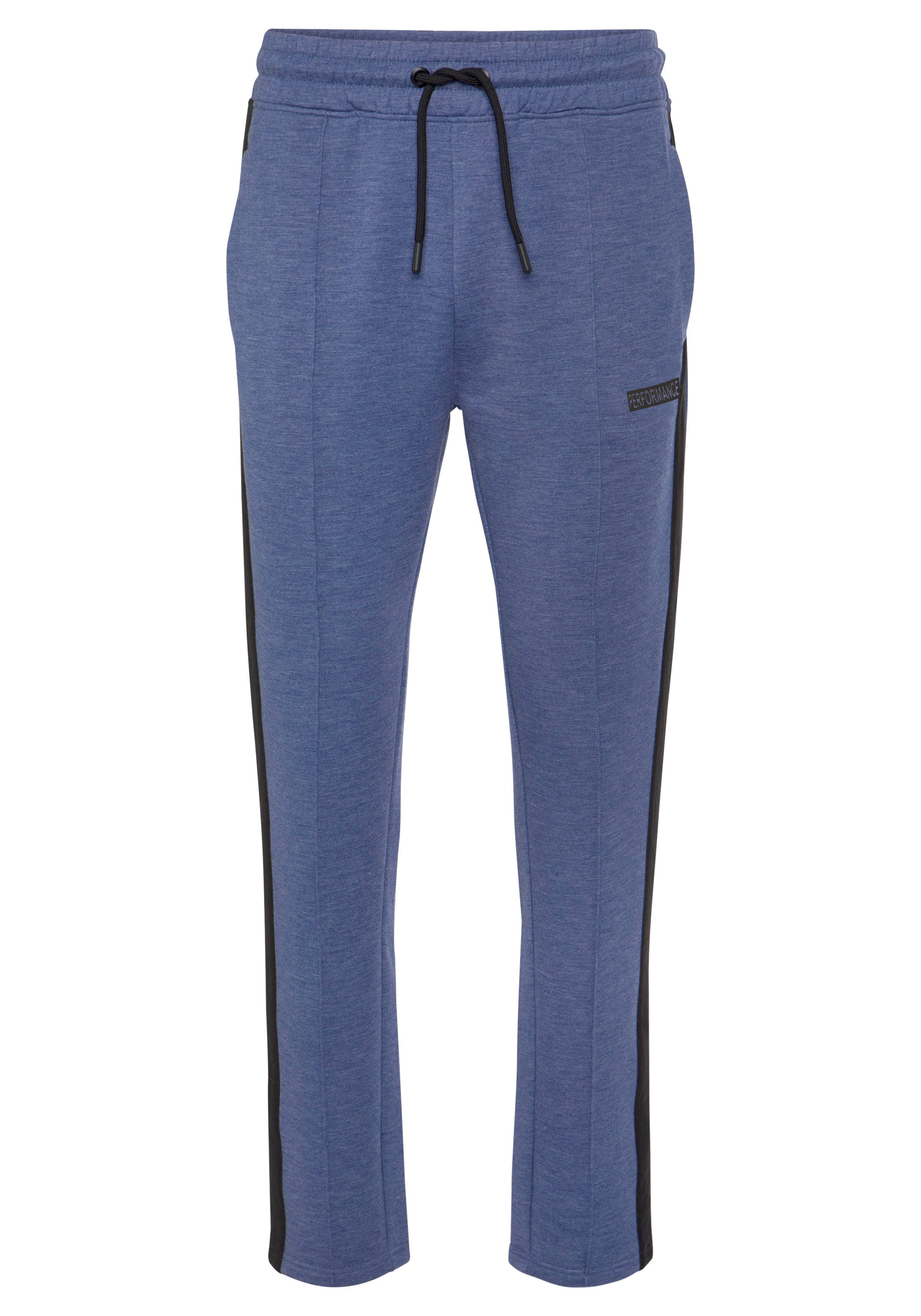 AUTHENTIC LE JOGGER Homewearbroek Sportbroek met strepen opzij