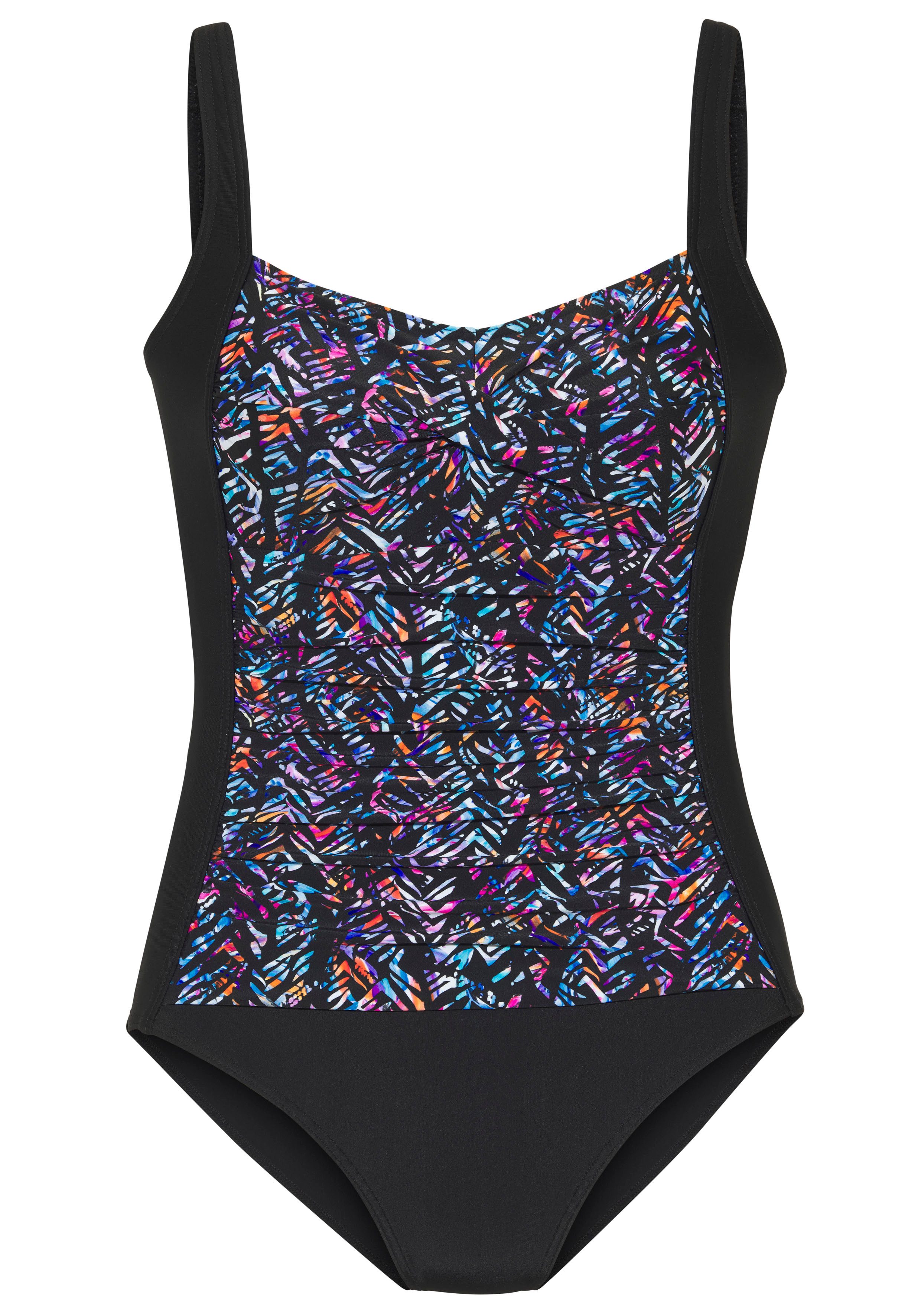 Vivance Badpak Loki met bedrukte inzet en shaping-effect