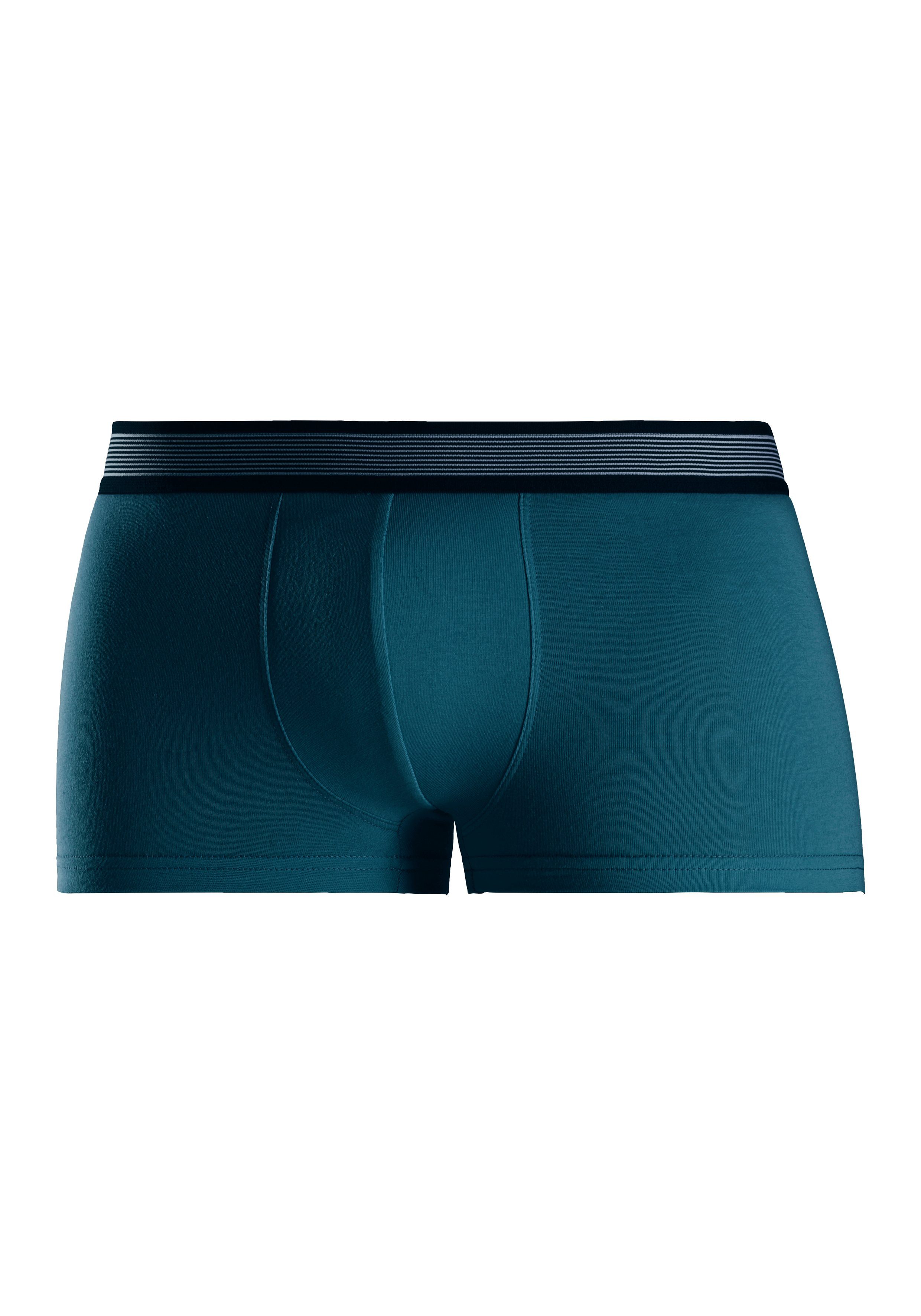 H.I.S Hipster strak zittende boxershorts van katoenmix (set, 4 stuks)