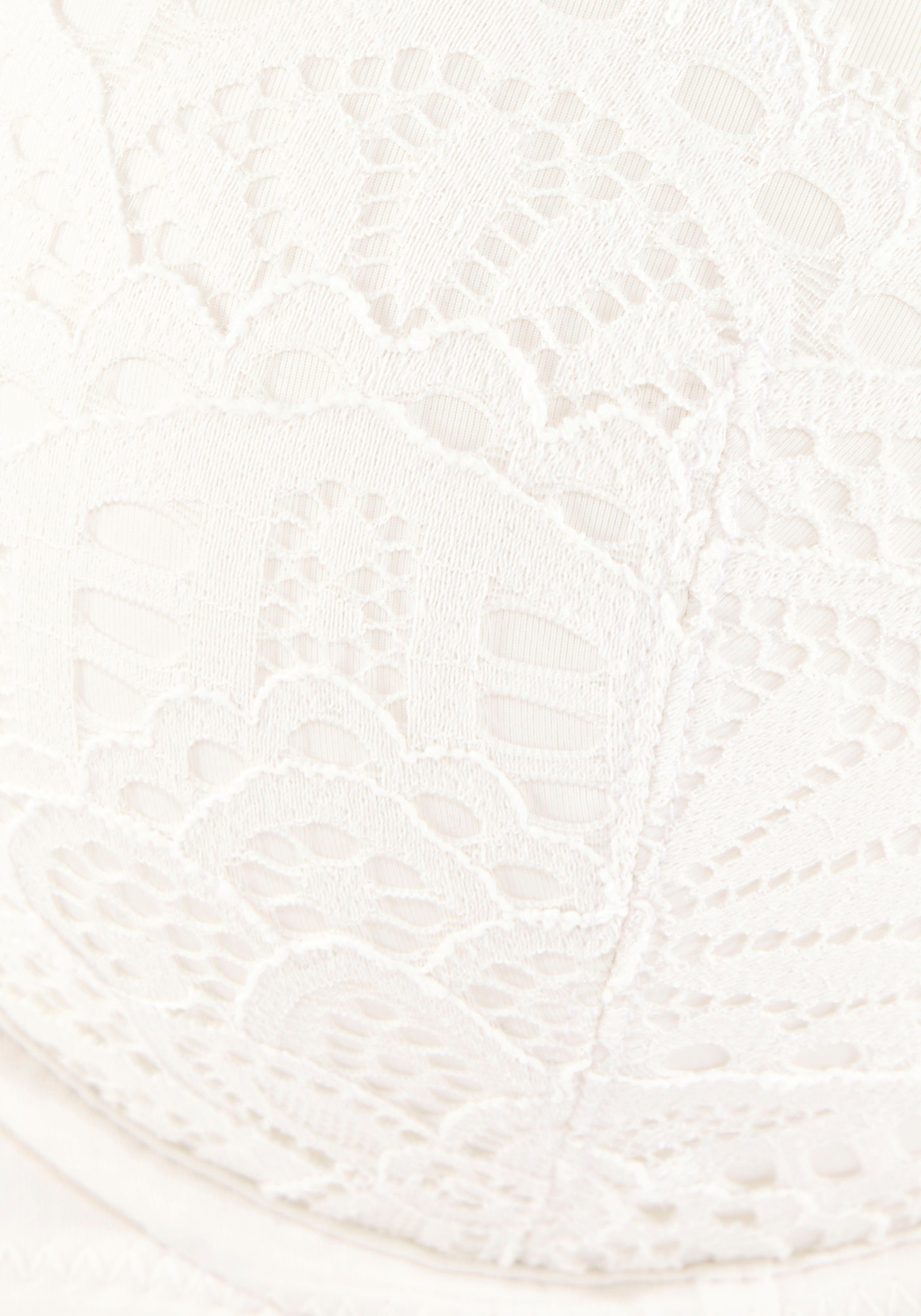 Lascana Bh met steuncups Aurora met beugel en van fijne kant, dessous