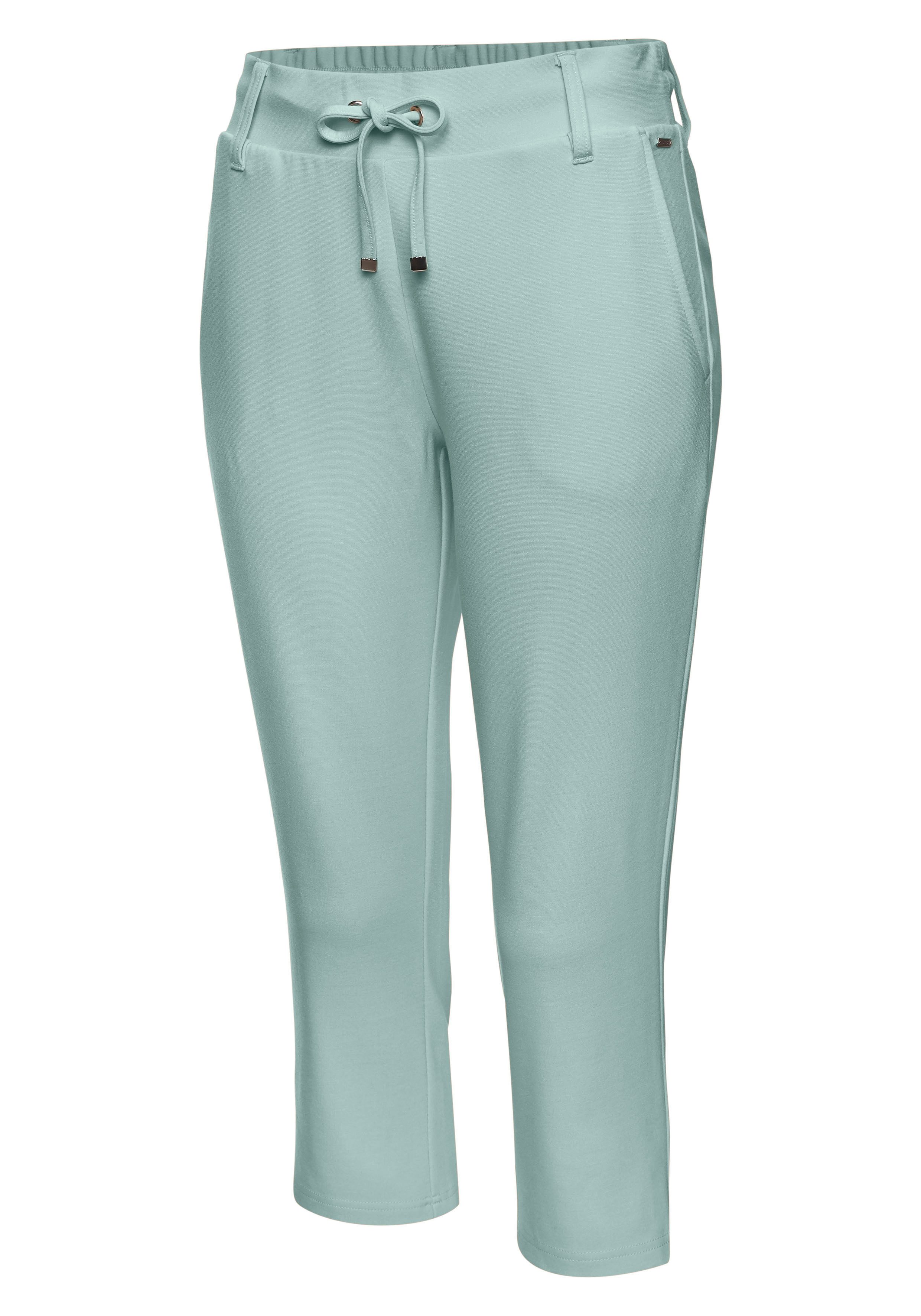 Lascana Caprilegging met zijzakken, loungewear