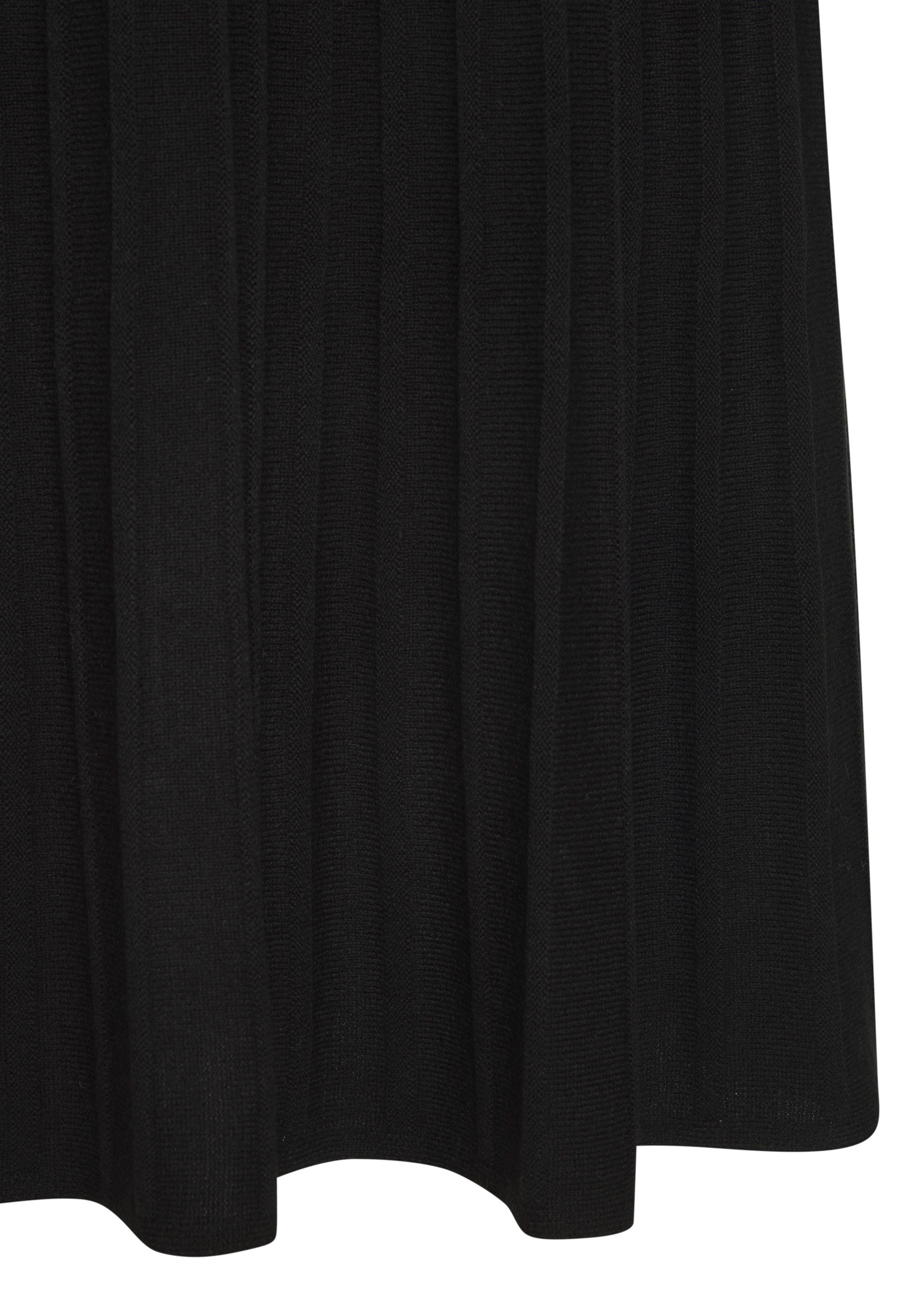 Lascana Gebreide rok met plooitjes, winterrok, maxirok