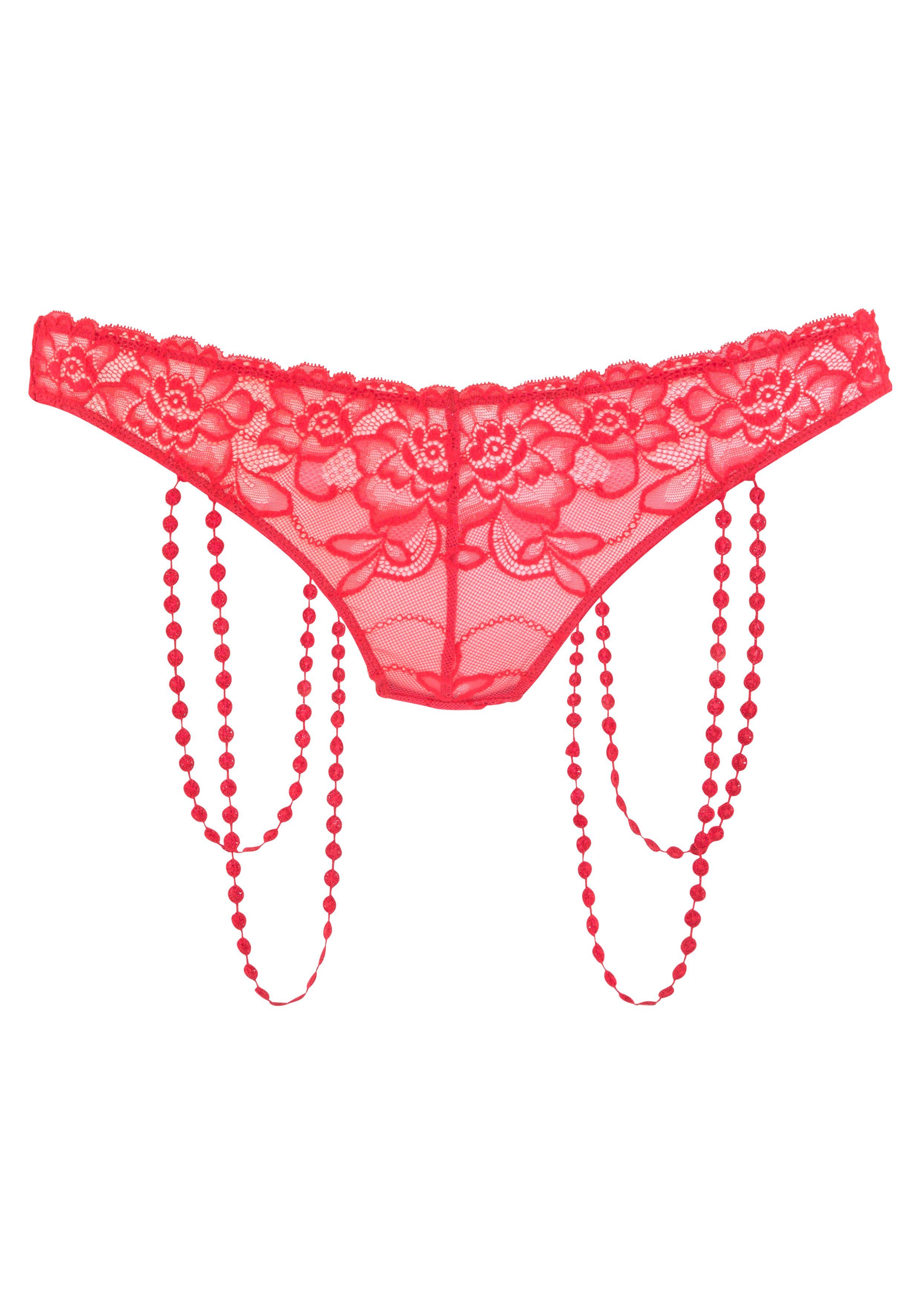 Jette Joop String in opwindende bandjes-look