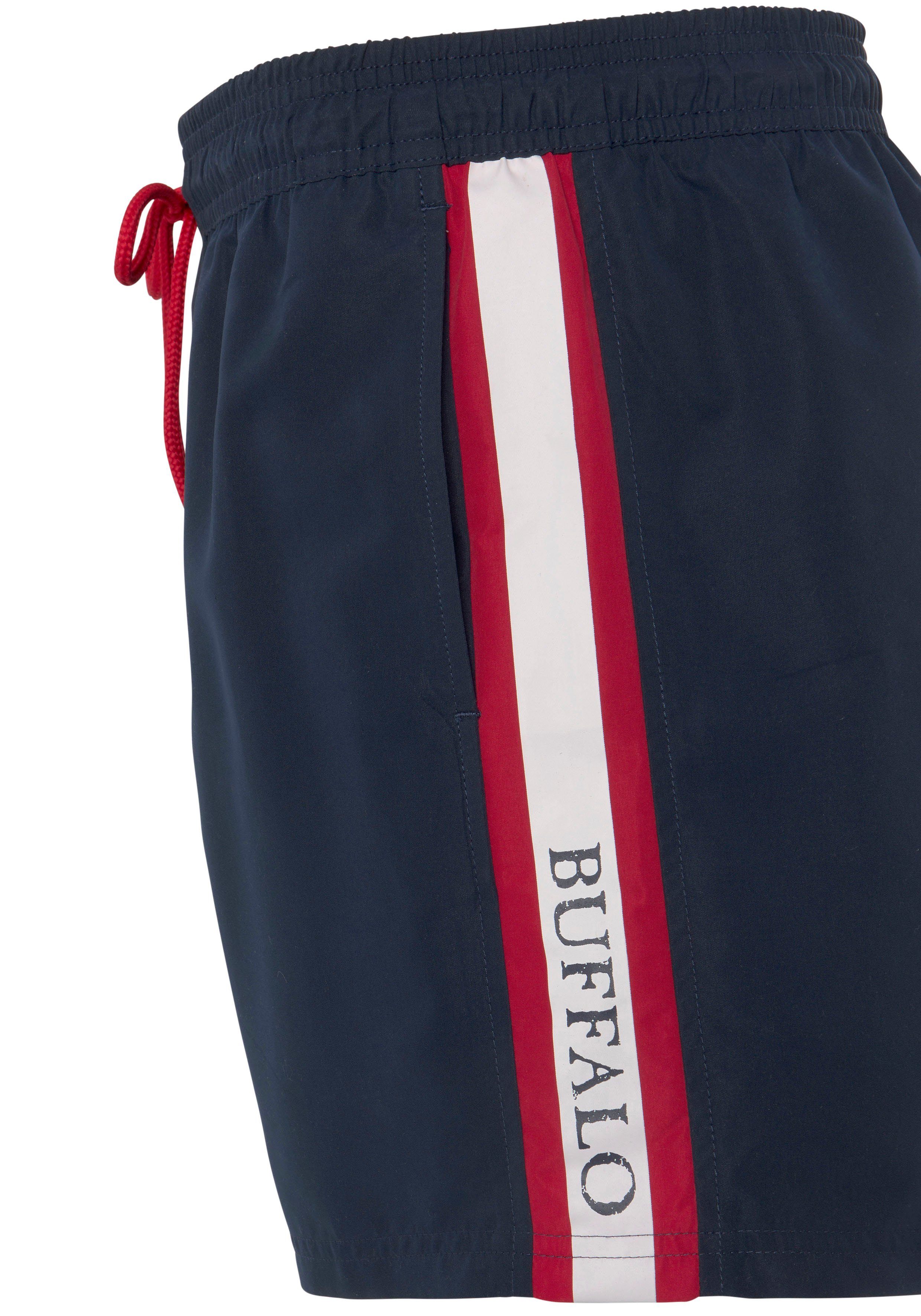 Buffalo Zwemshort met contrastkleurige details