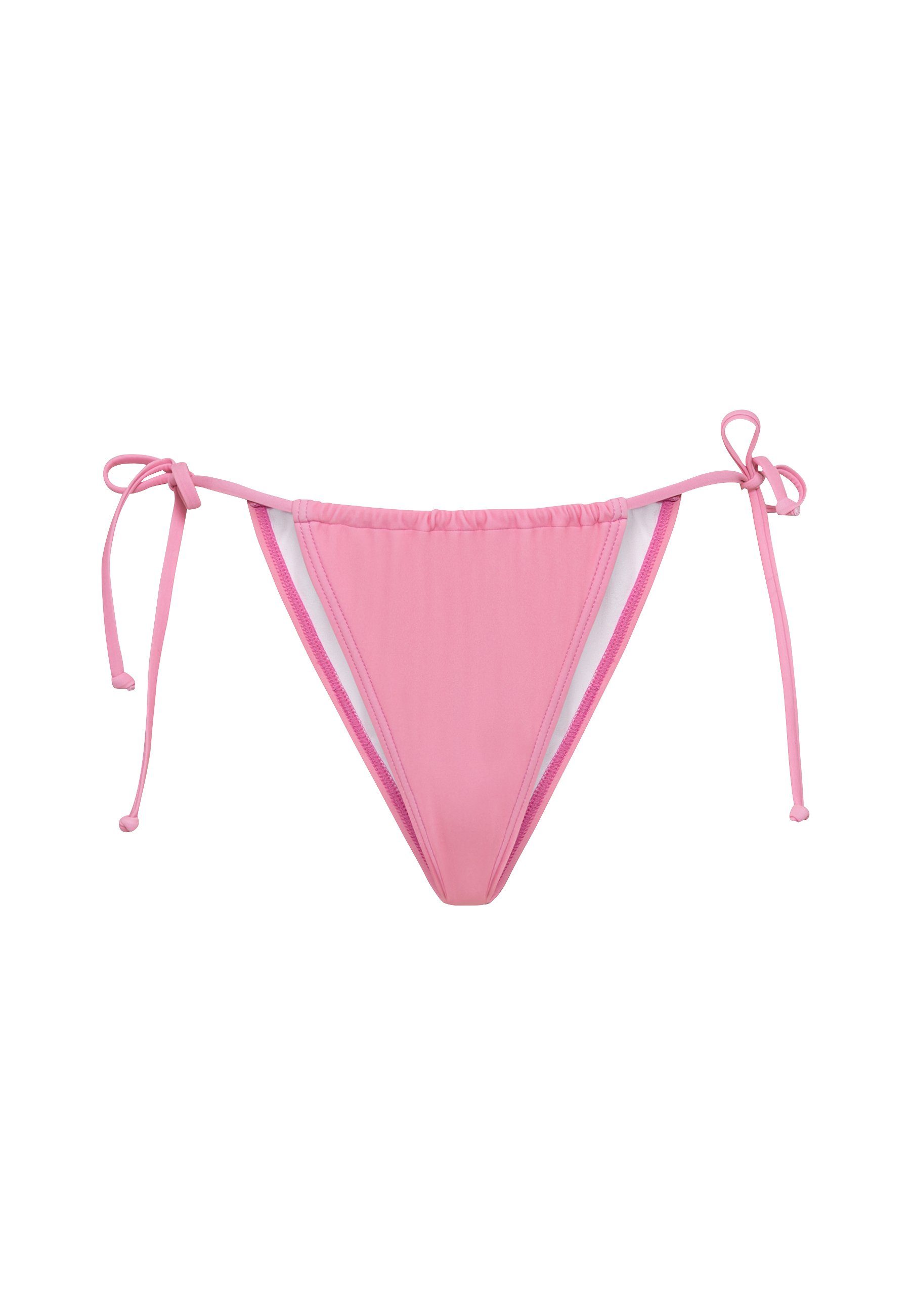 LSCN by LASCANA Bikinibroekje GINA voor- en achterzijde verstelbaar bikini broekjes maat 32 roze