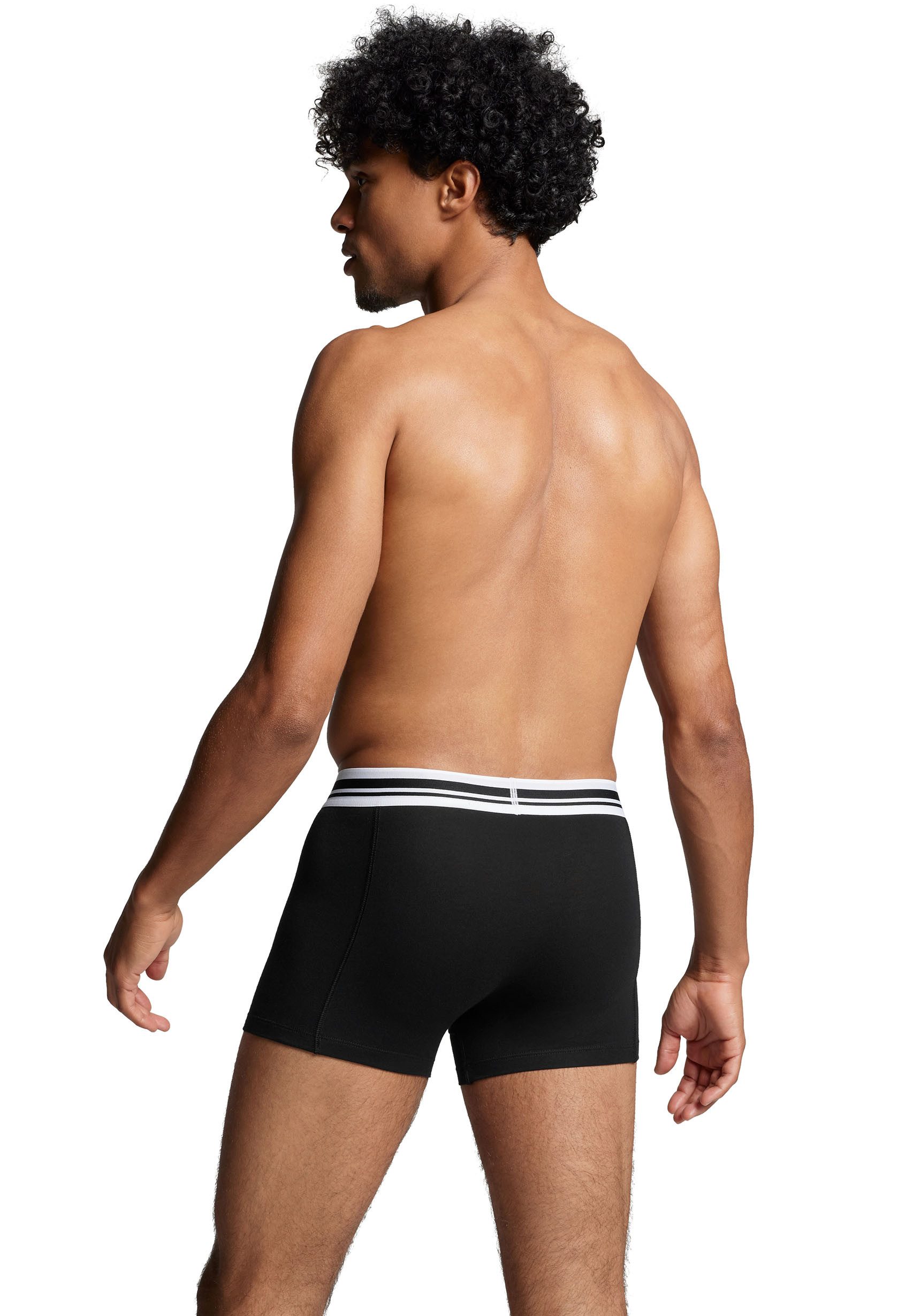 PUMA Boxershort Placed Logo met rekbare comfortboord (2 stuks, Set van 2)