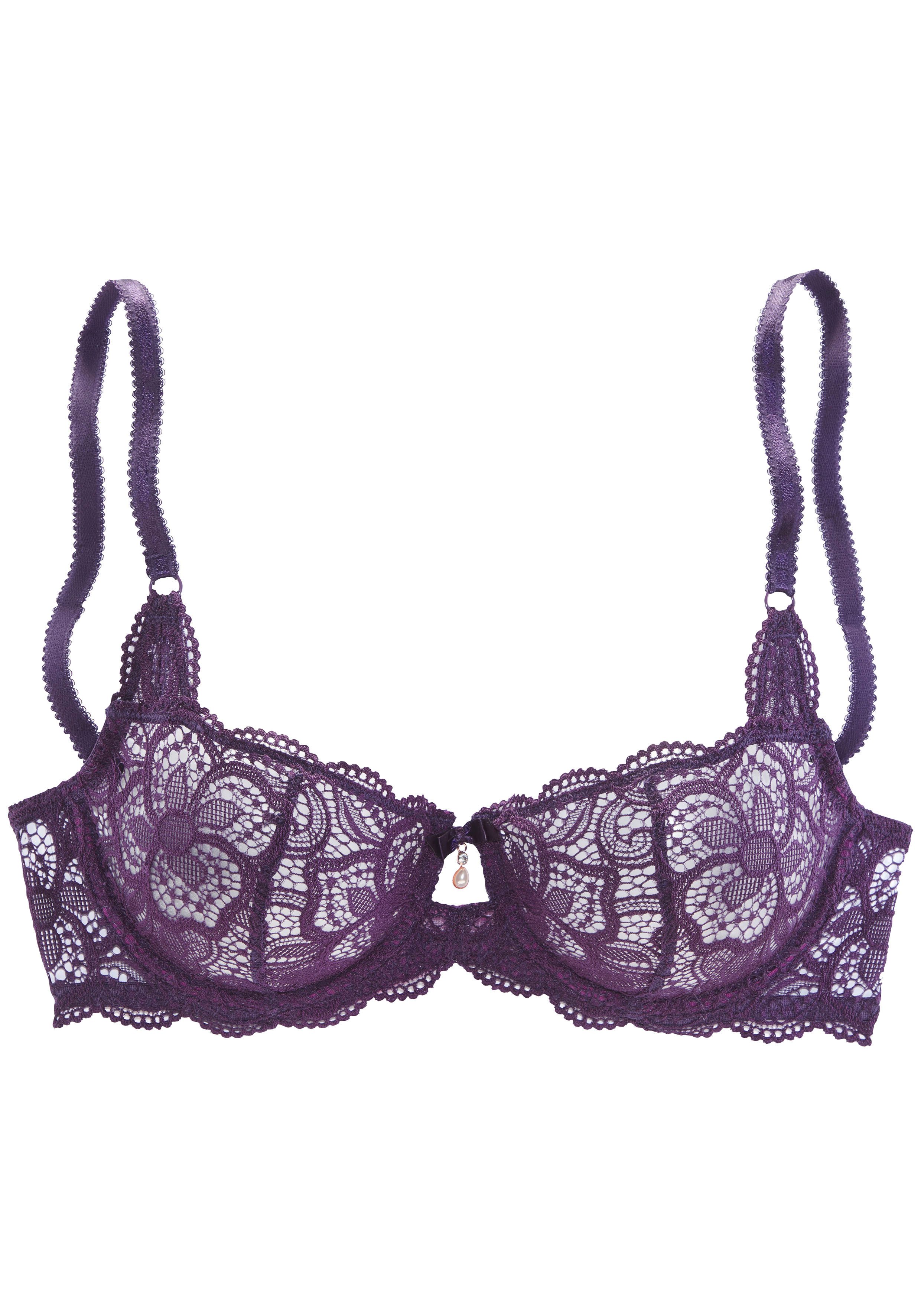 Lascana Beugel-bh Nikoletta van bloemige borduurlace, sexy lingerie