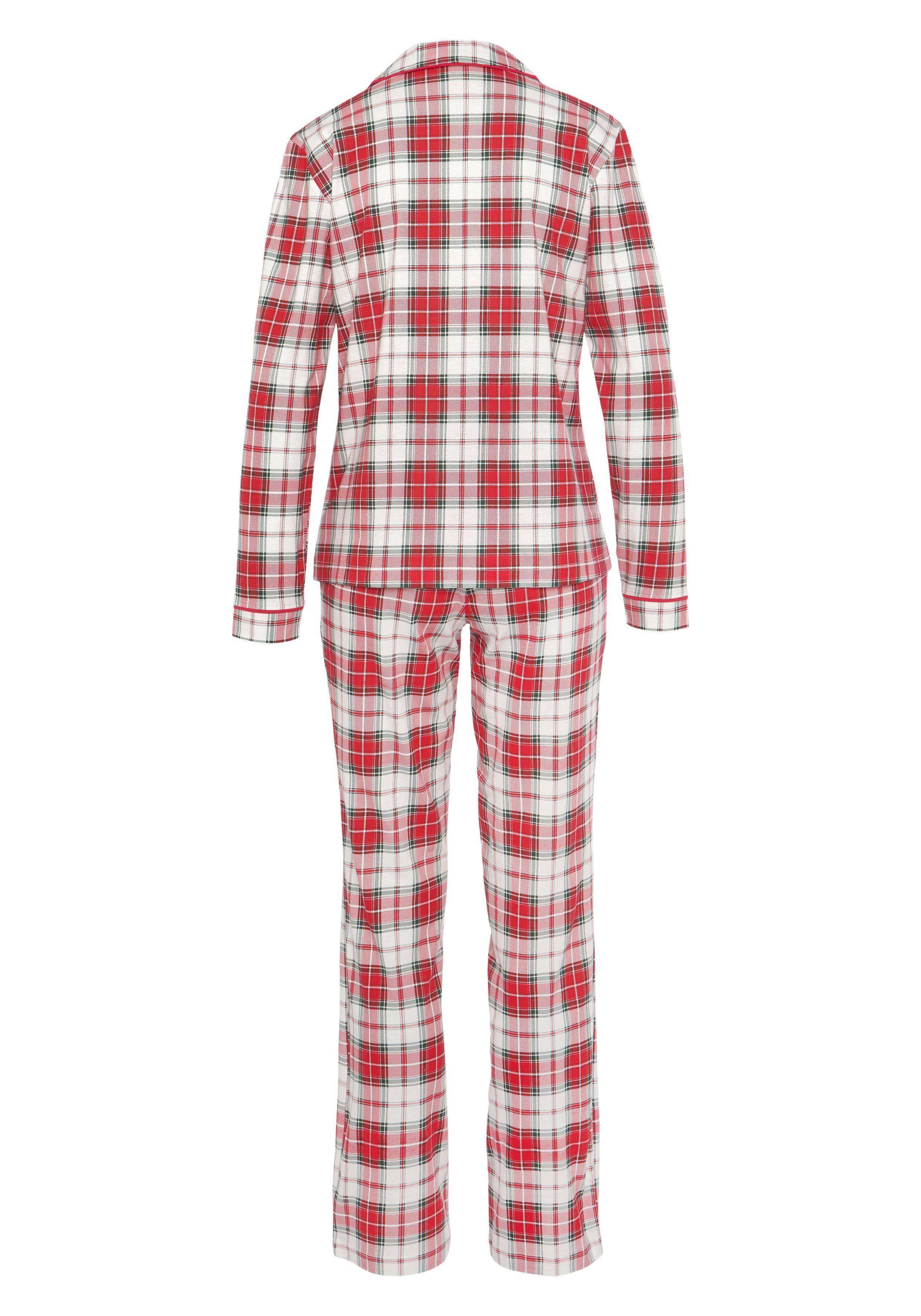 Lascana Pyjama incl. slaapmasker (set, 3-delig, 3-delig)