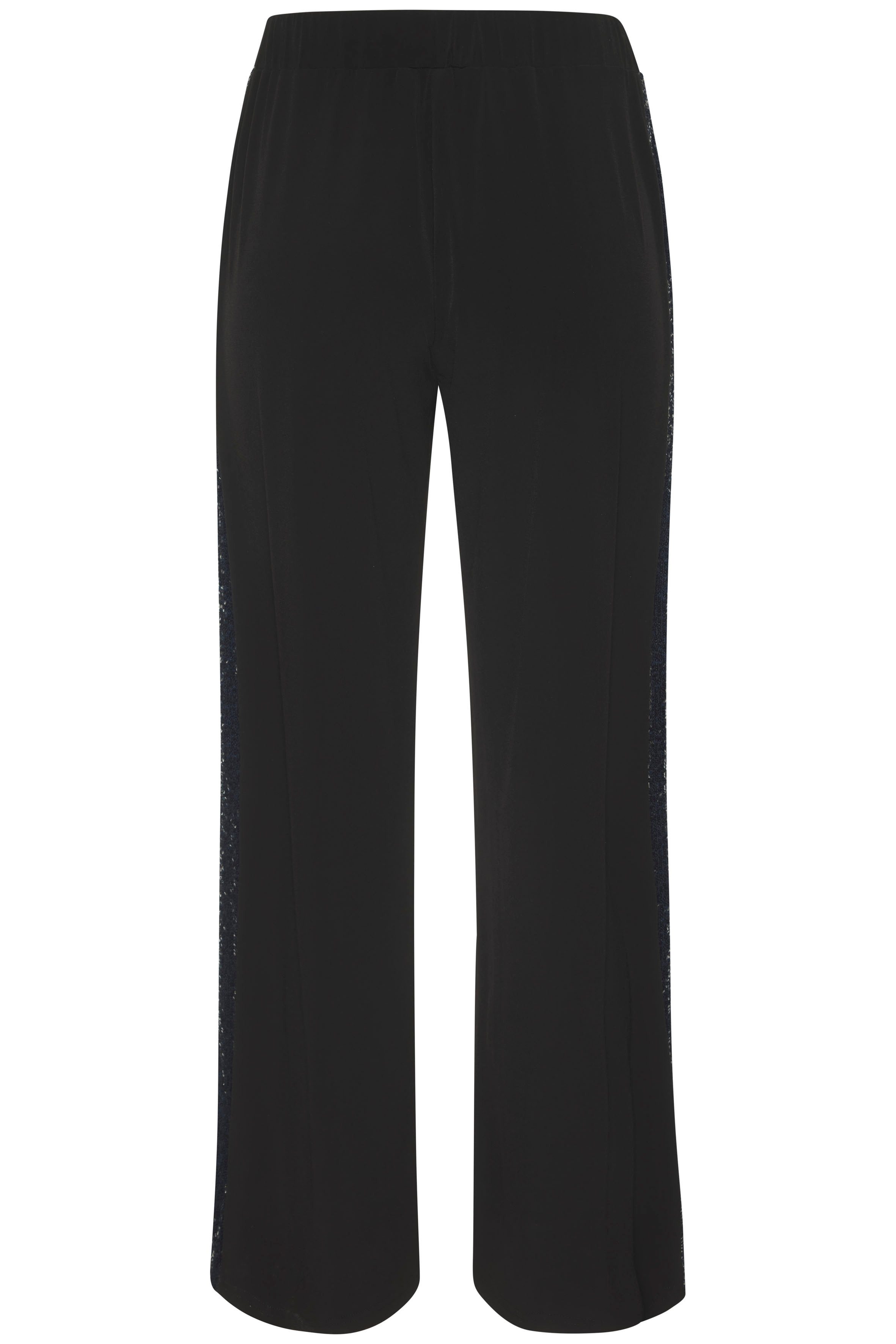 Lascana Comfortbroek met paillettenstrepen, partybroek, feestelijk