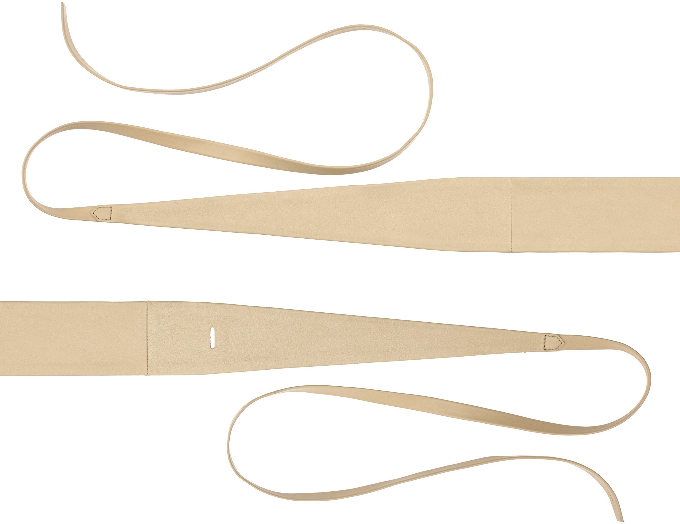 Lascana Taille riem Bindceintuur Leren riem, shape-effect, riem voor jurk & overall, buikriem riemen maat S bruin