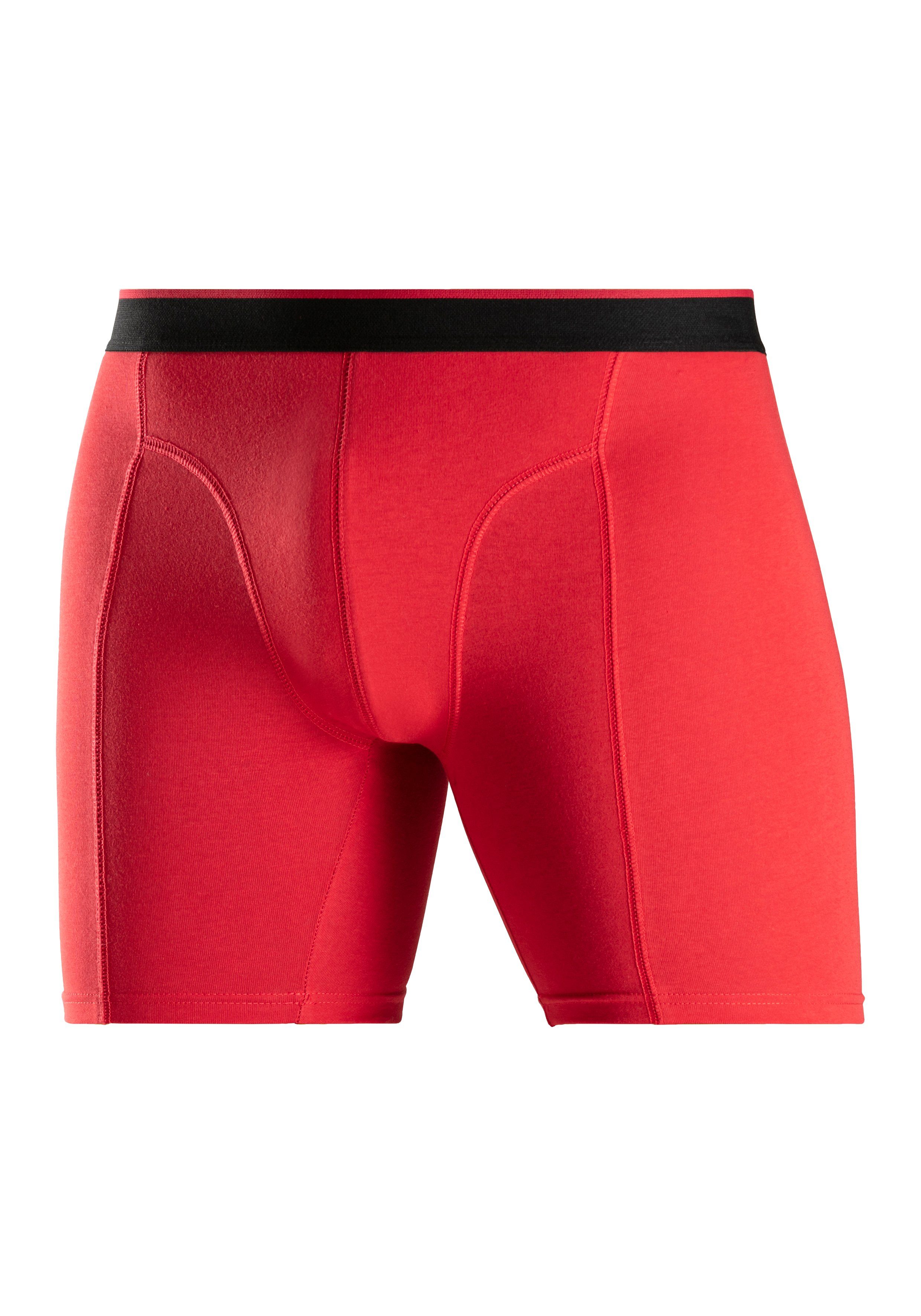 AUTHENTIC LE JOGGER Lange boxershort met twee kleuren geweven band en langere pijpen (set, 5 stuks)