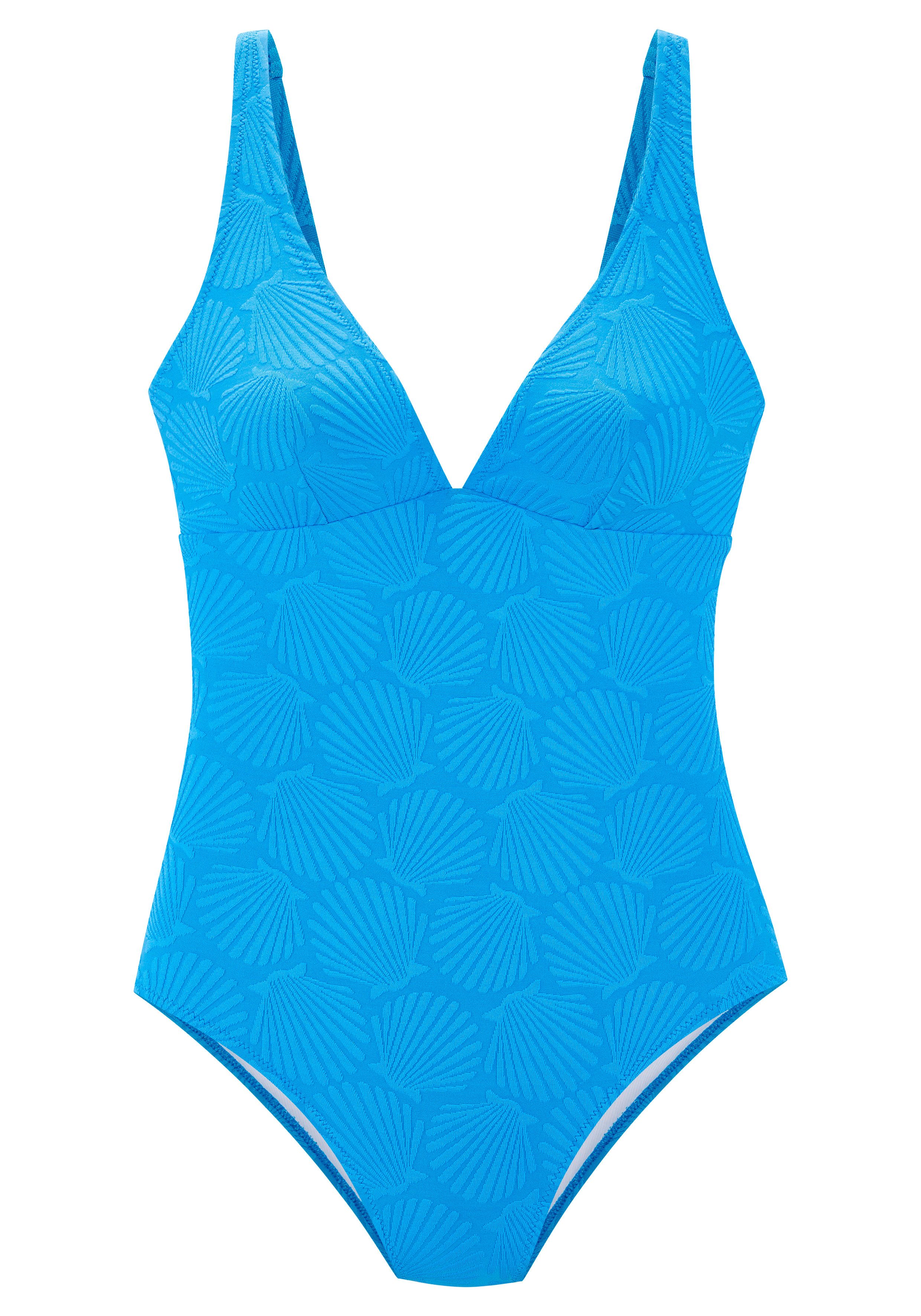 s.Oliver RED LABEL Beachwear Badpak Olivia Met schelpenstructuur