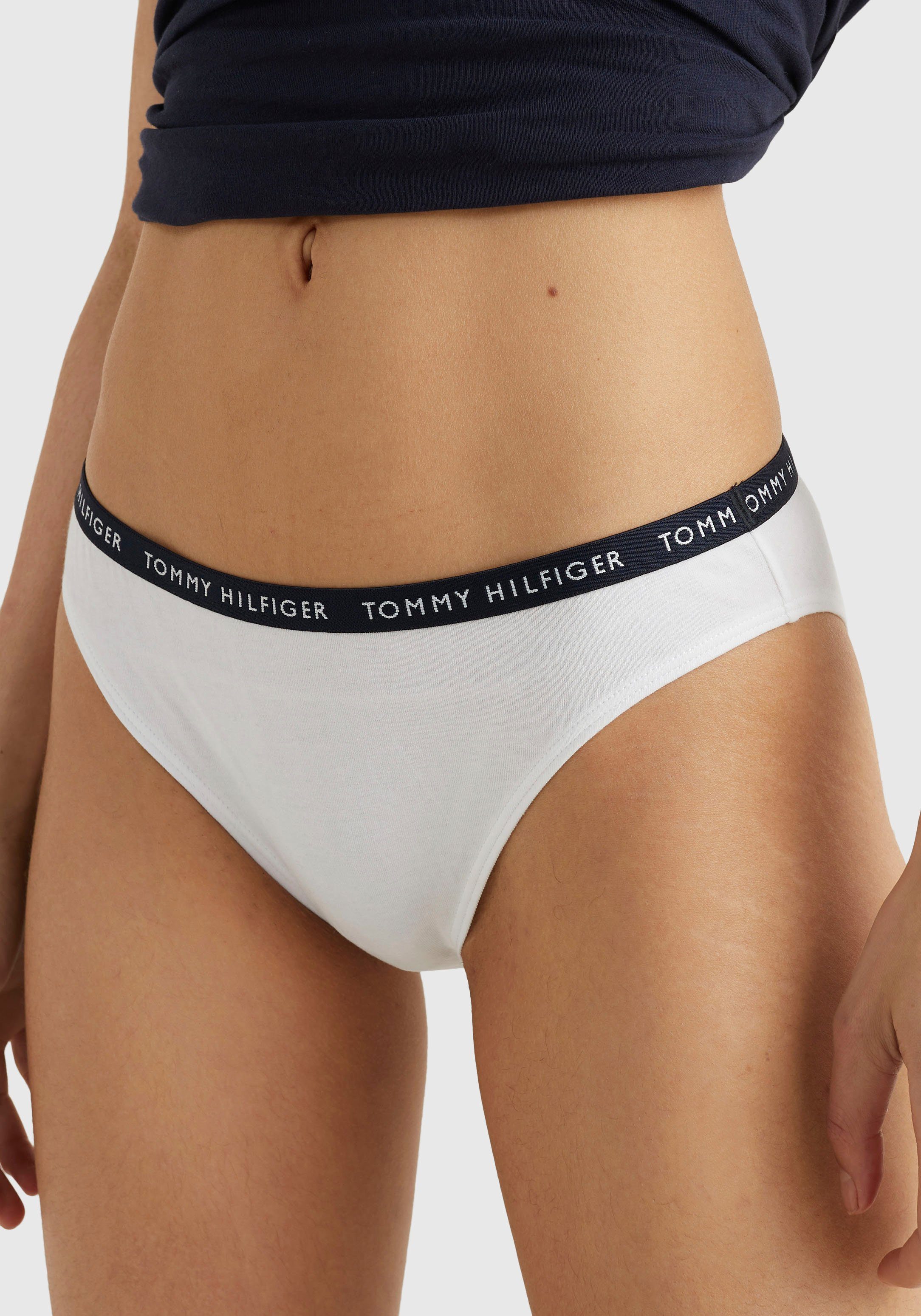 Tommy Hilfiger Underwear Bikinibroekje met smalle logoboord (3 stuks)