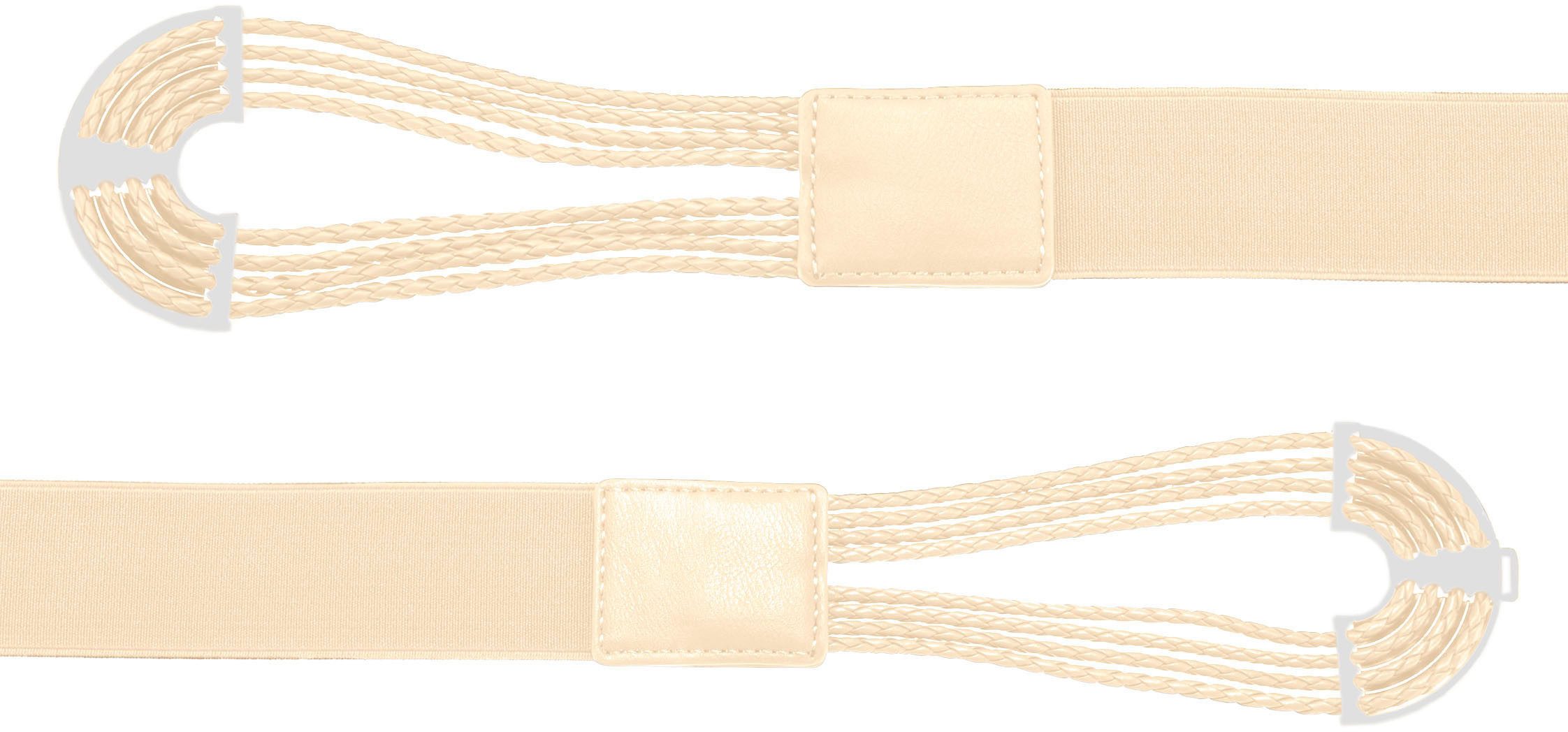 Lascana Taille riem Stretch riem Buikriem, sierriem, shaping-effect, voor jurk & overall