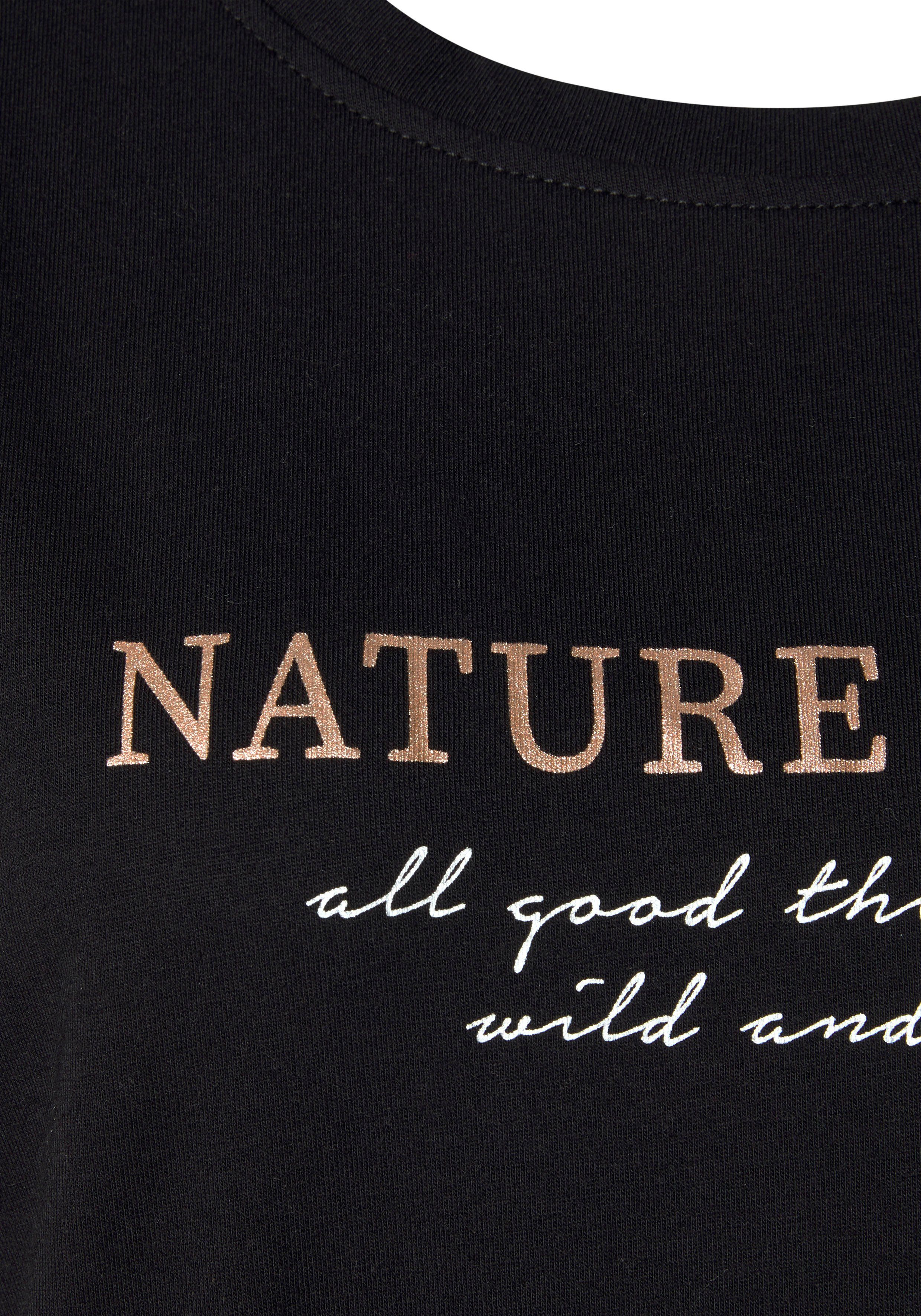 Lascana Nachthemd Met folie- of all-over print