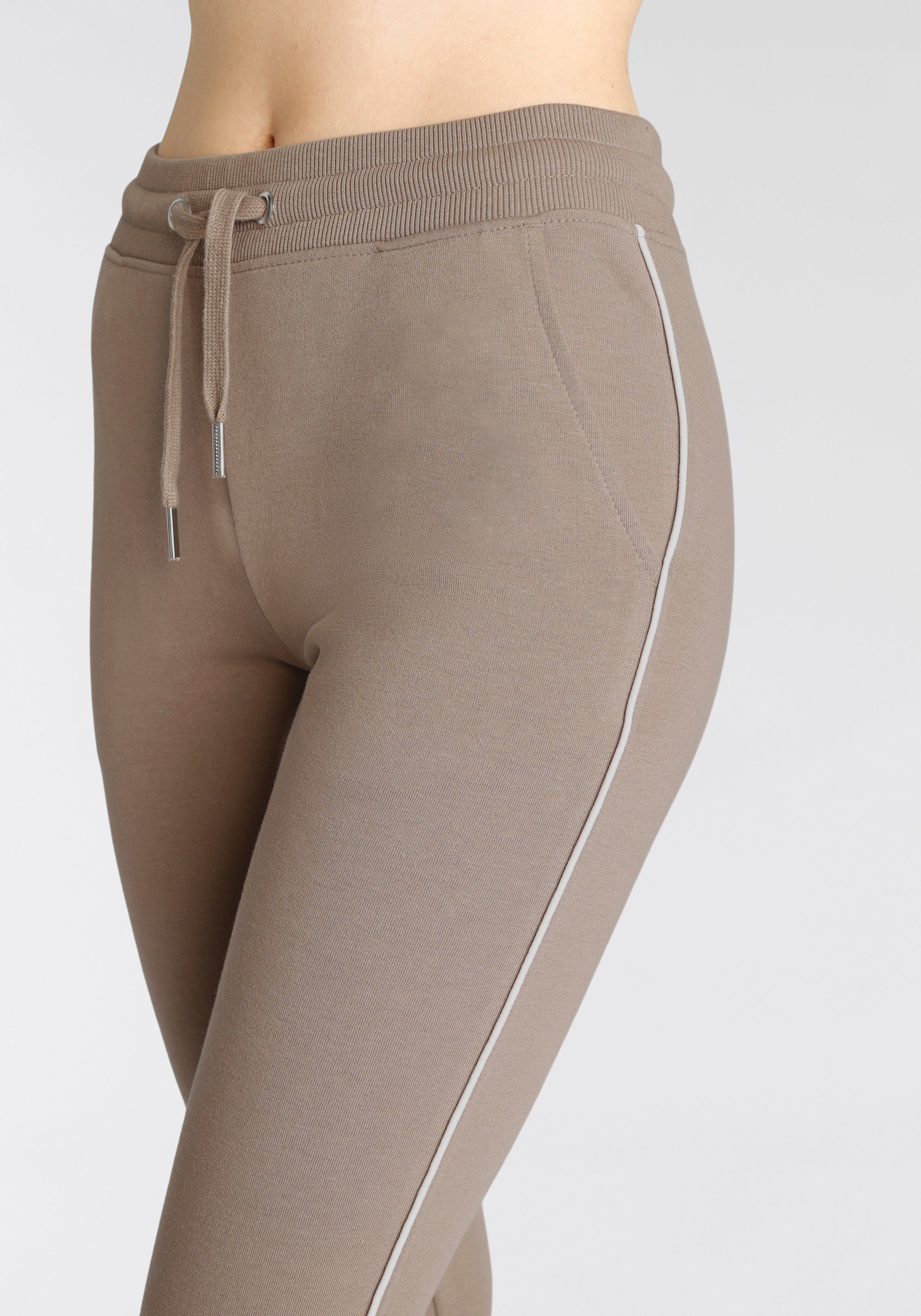 H.I.S Sweatbroek met zijpiping en zakken, loungepak