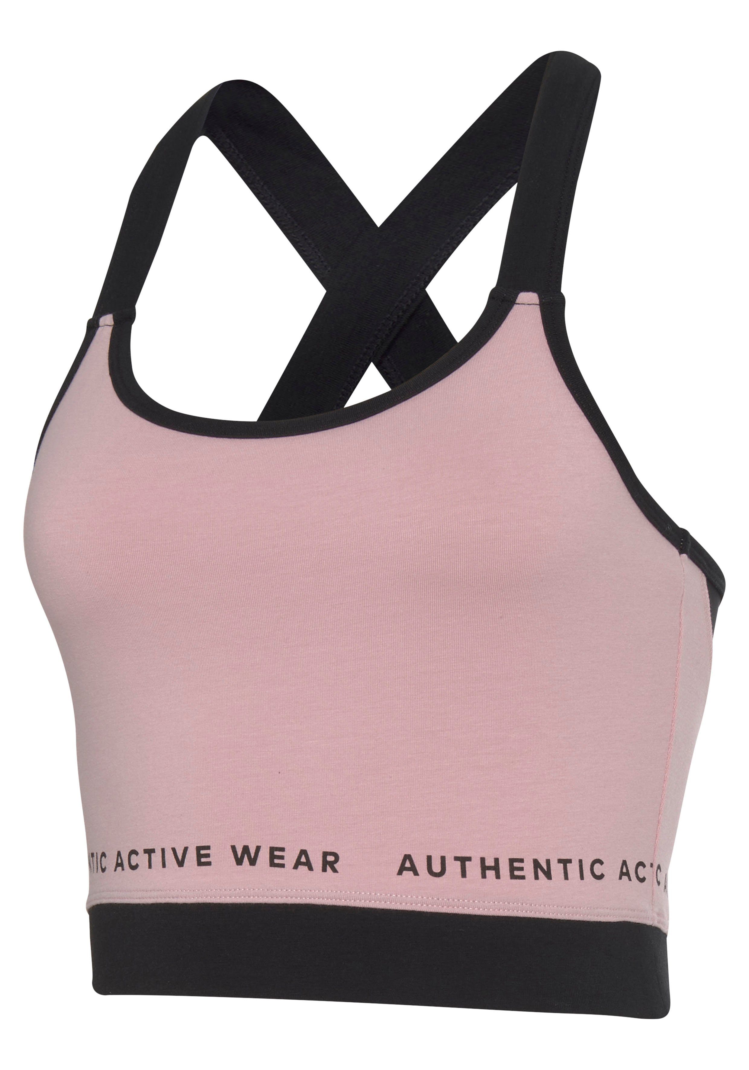 vivance active Crop-top -Sporttop met racerback