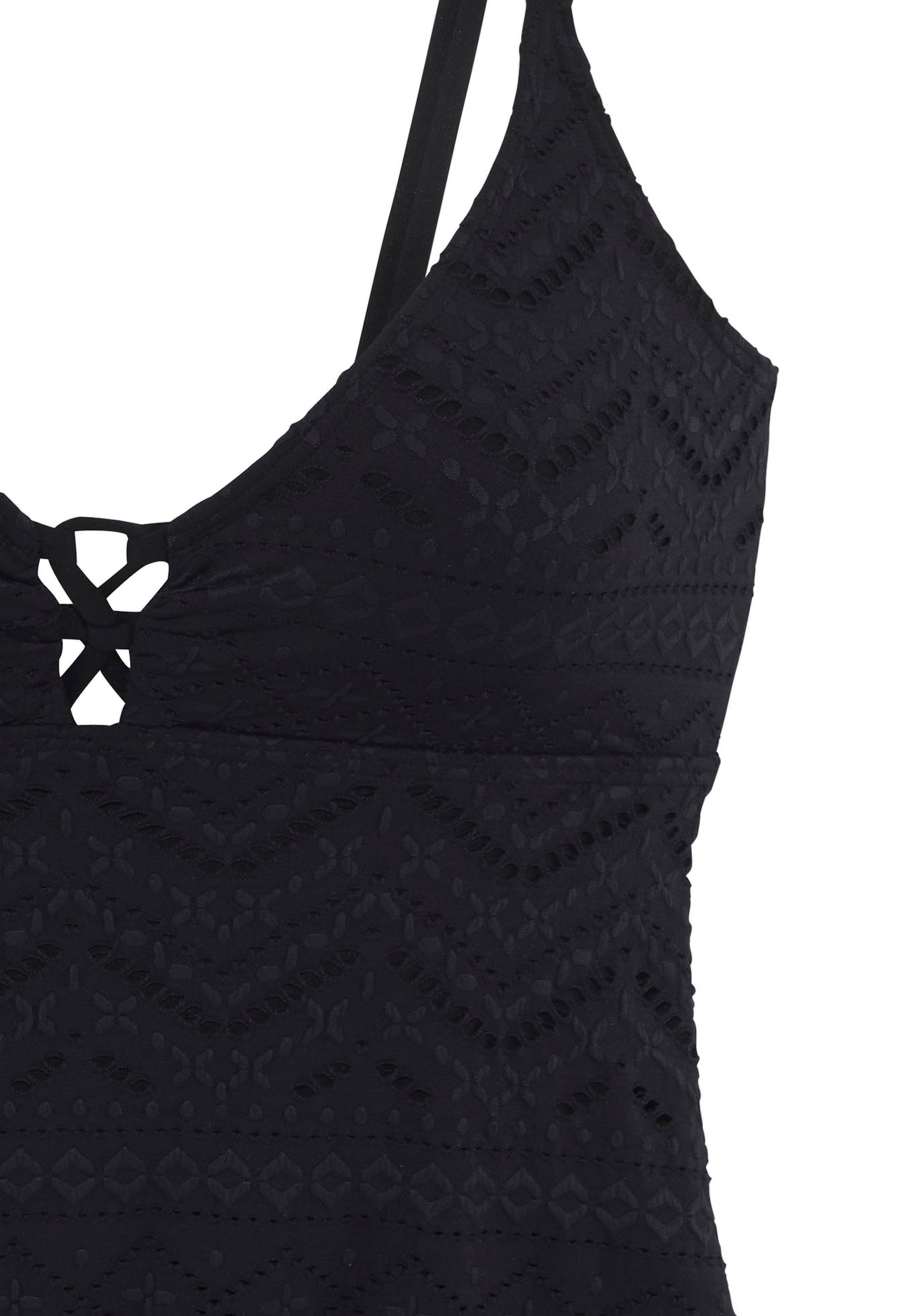 Lascana Tankinitop Omara met broderie anglaise