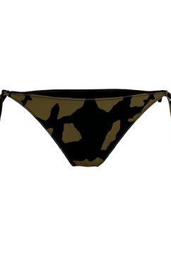 calvin klein swimwear bikinibroekje opzij te strikken groen