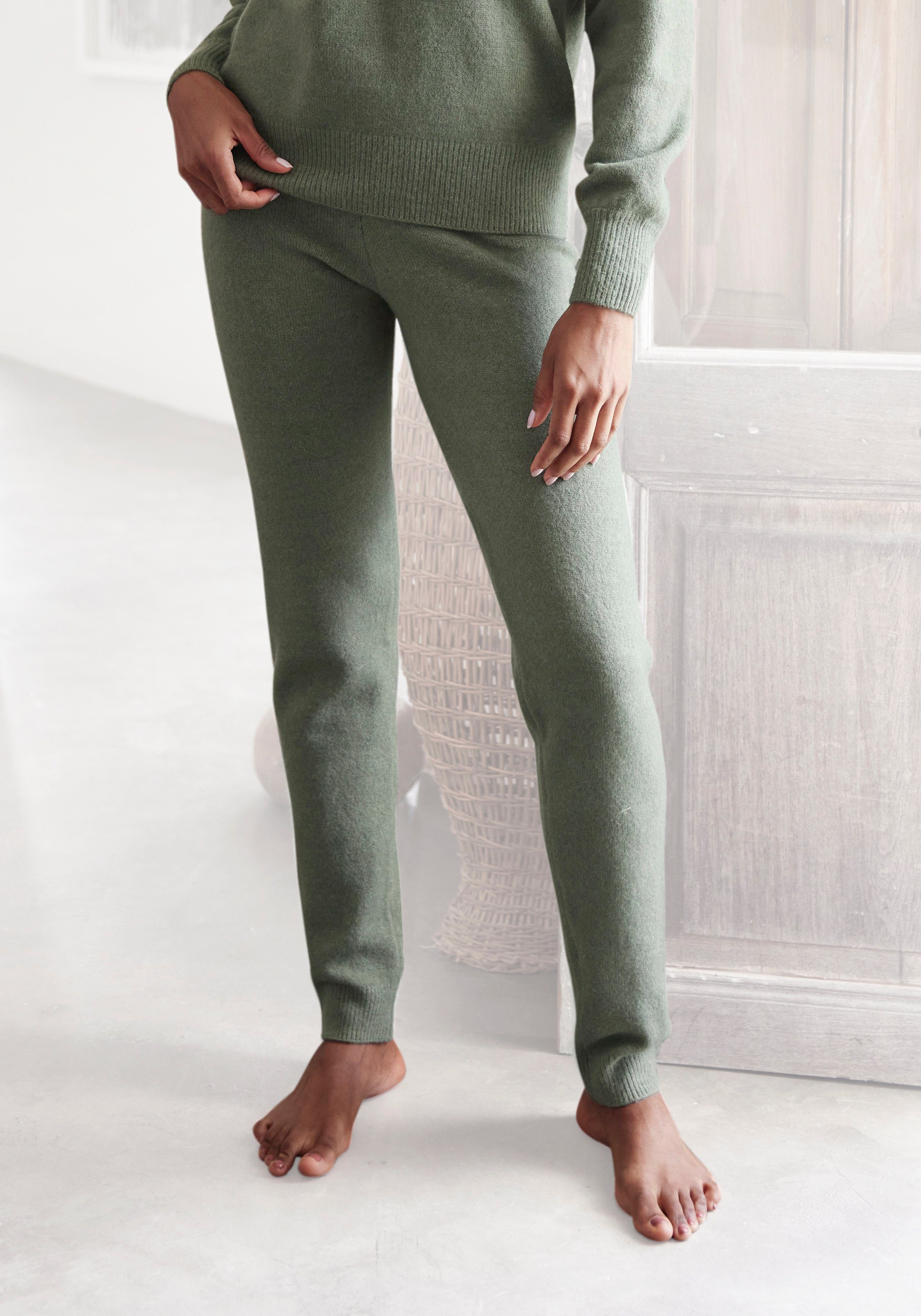 Lascana Tricotbroek -Loungebroek van zacht breiwerk, loungewear