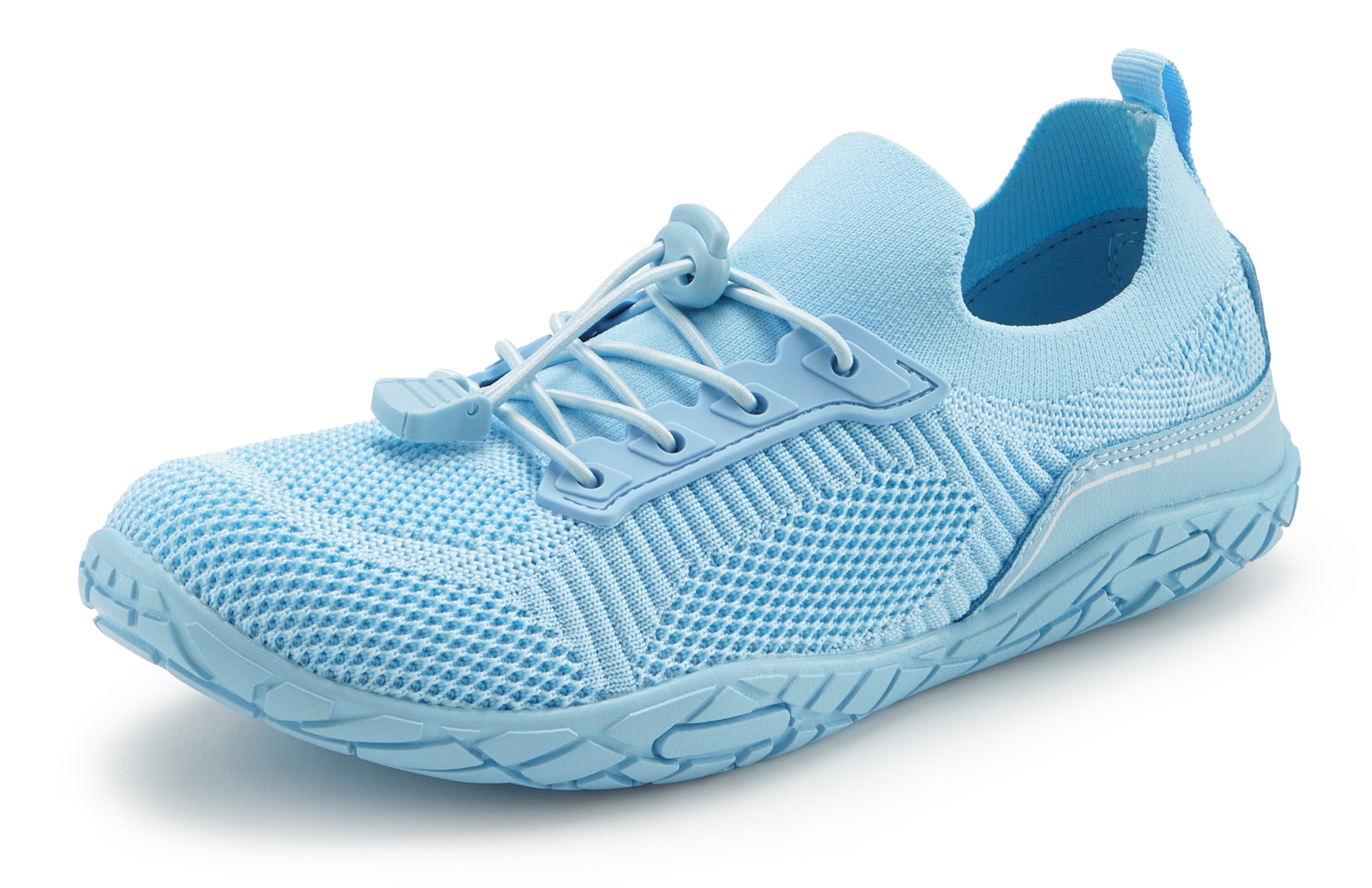 Vivance Sneakers Halfschoen, vrijetijdsschoen met koord en elastische veters vegan