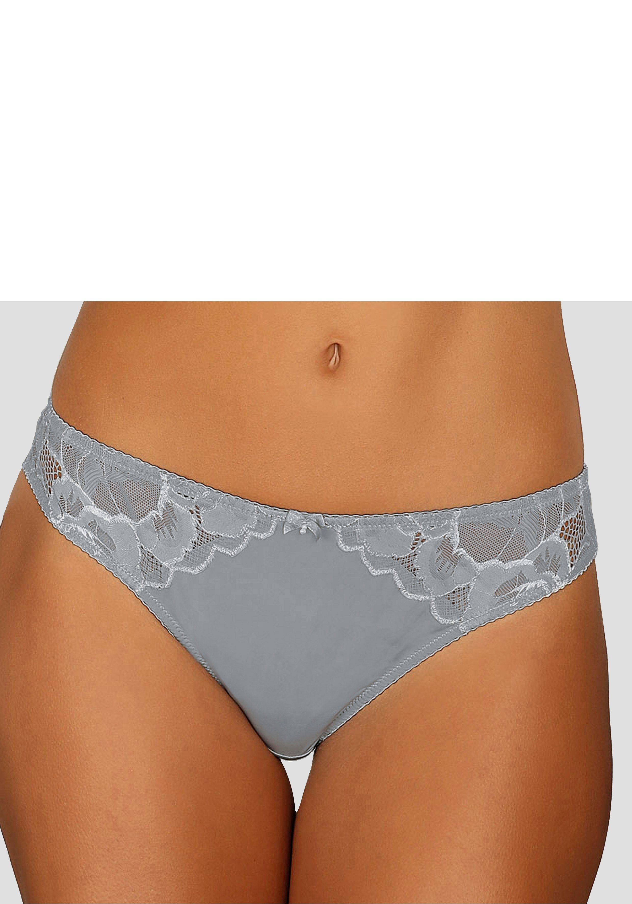 Lascana Slip Mably met mooie kanten inzetten