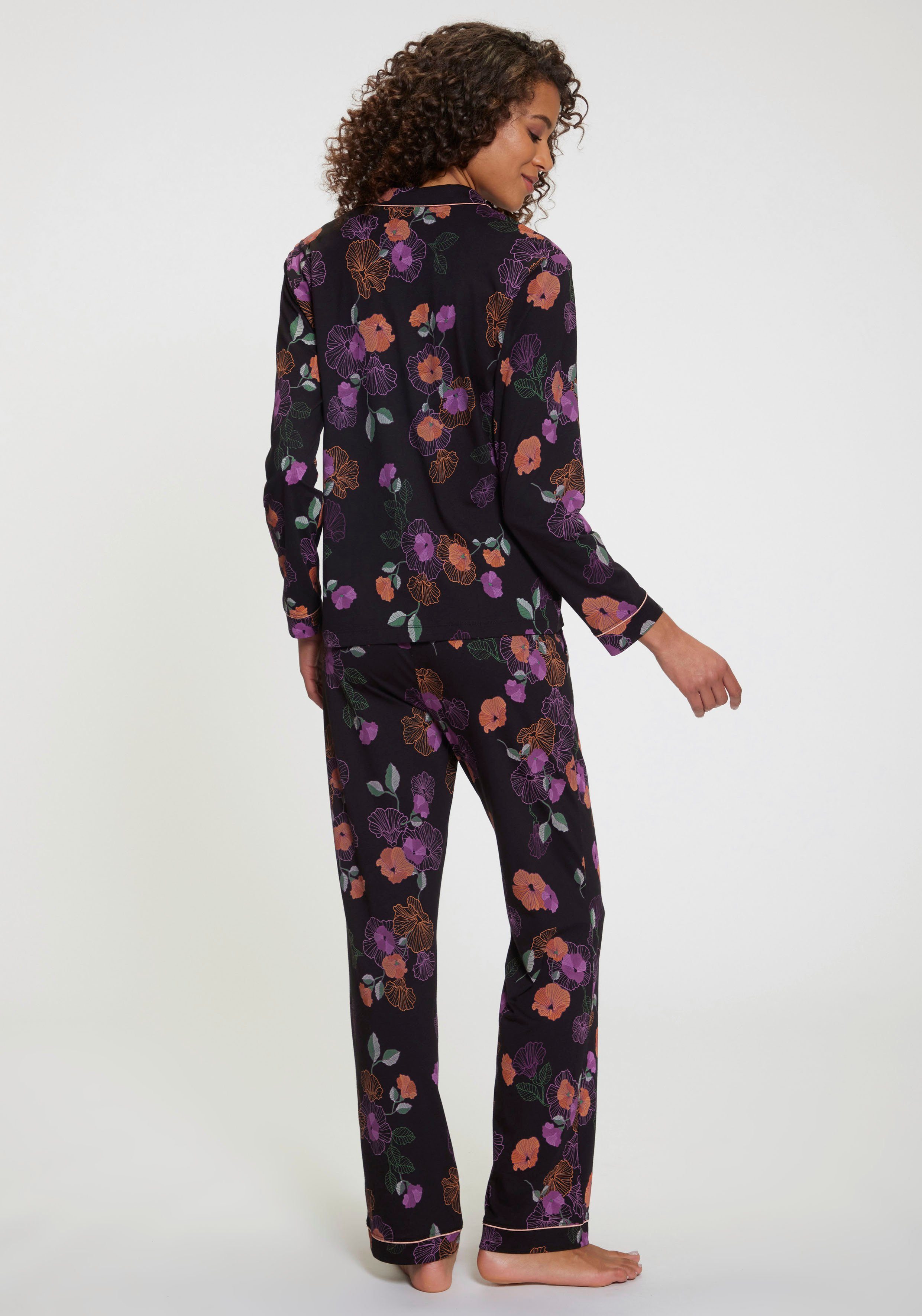 Vivance Dreams Pyjama met bloemdessin (2-delig)