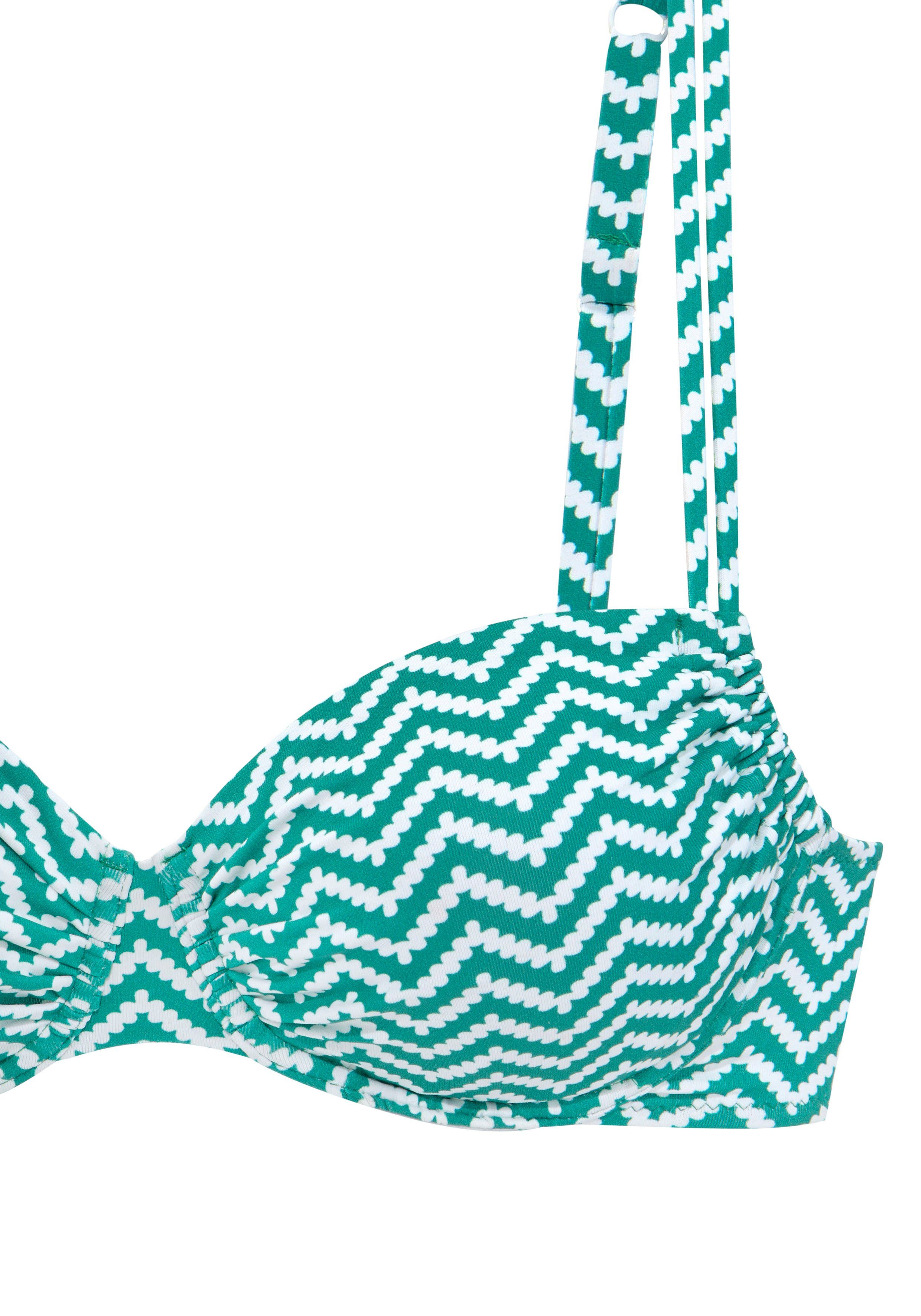 Jette Joop Beugelbikini in trendy zigzagontwerp