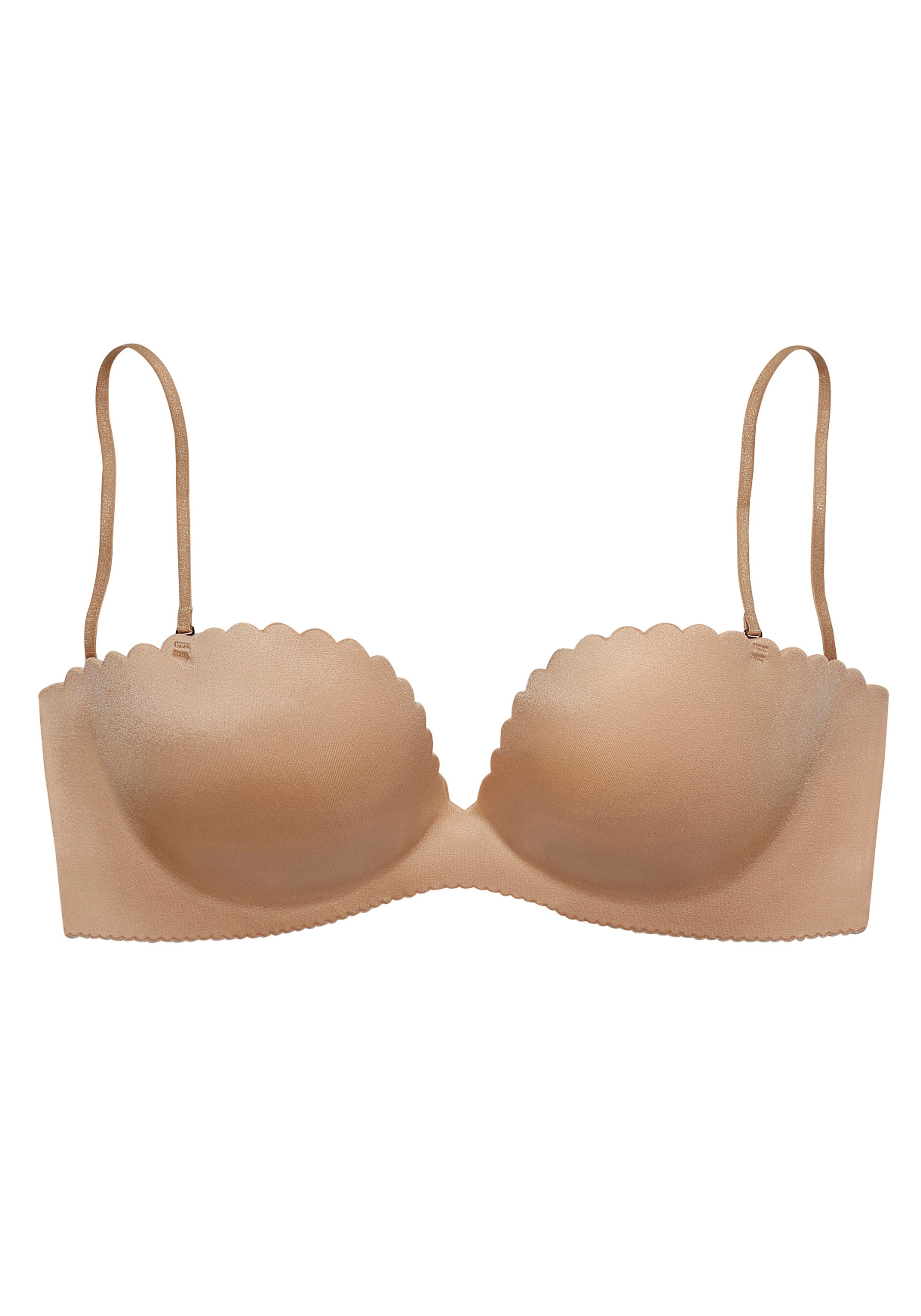 Lascana Push-up-bh met afneembare bretels en extra platte schulprandjes
