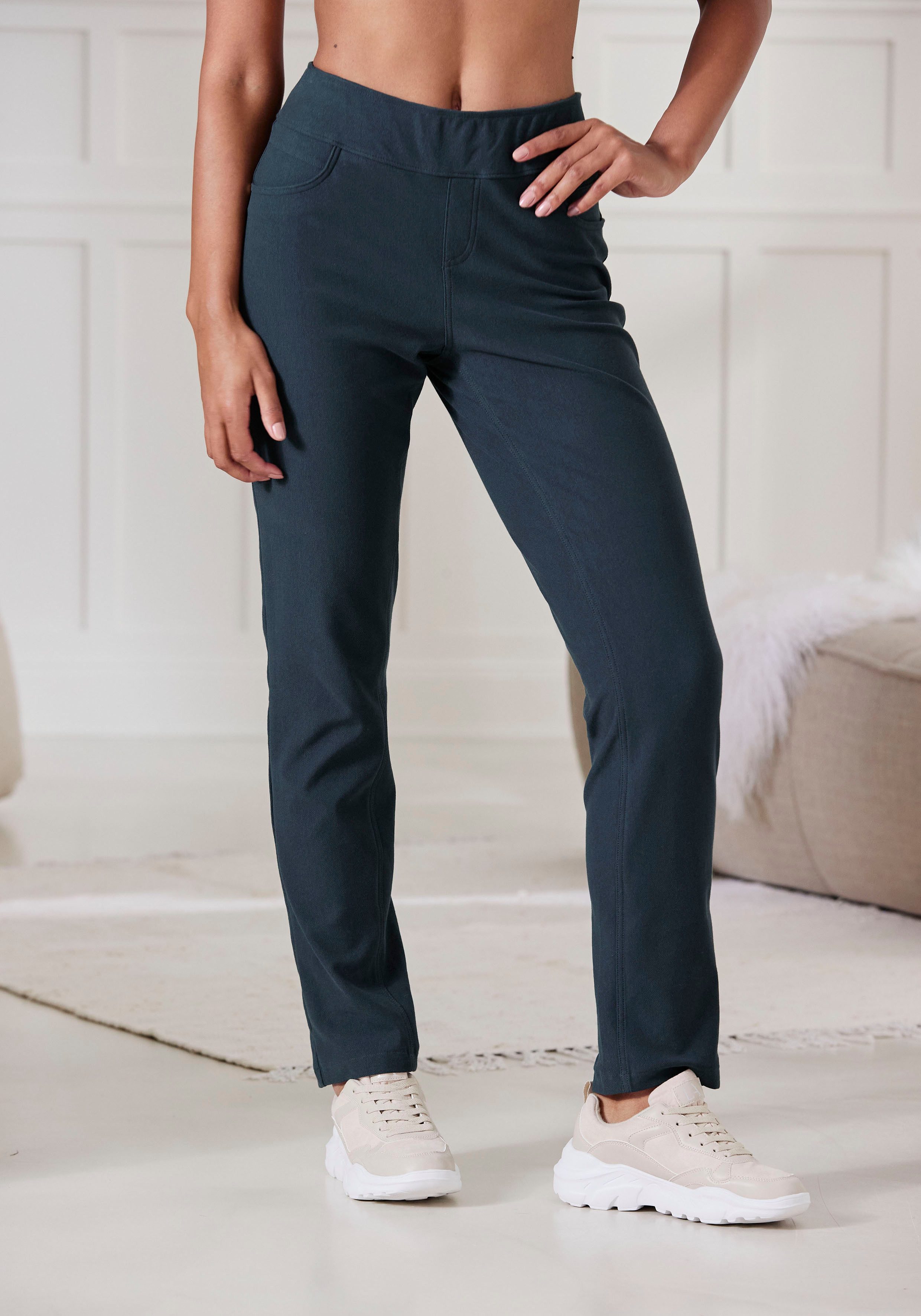 H.I.S Comfortbroek in jeanslook, loungewear