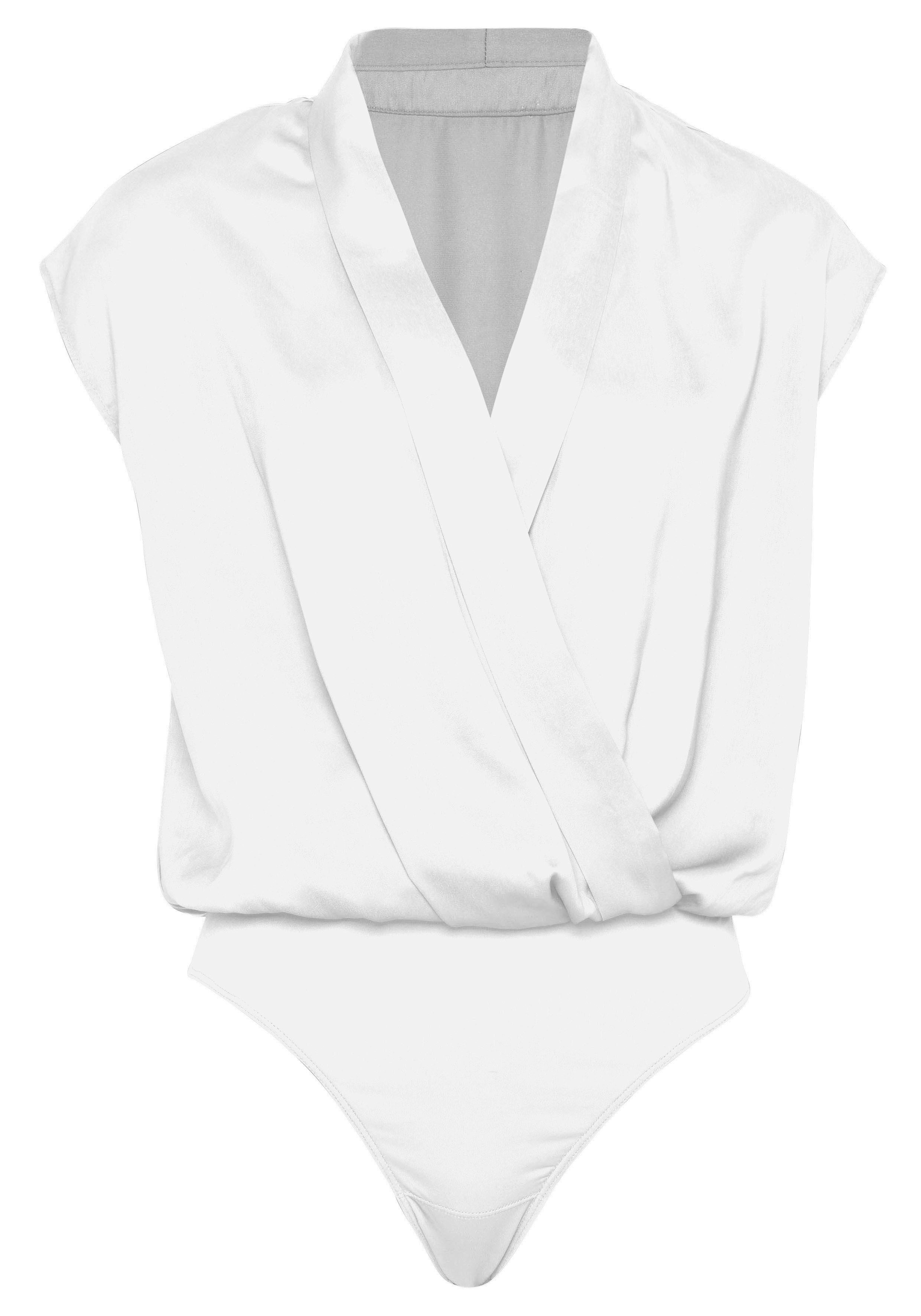 Lascana Blousebody in mouwloze vorm, elegant, businessmode basic