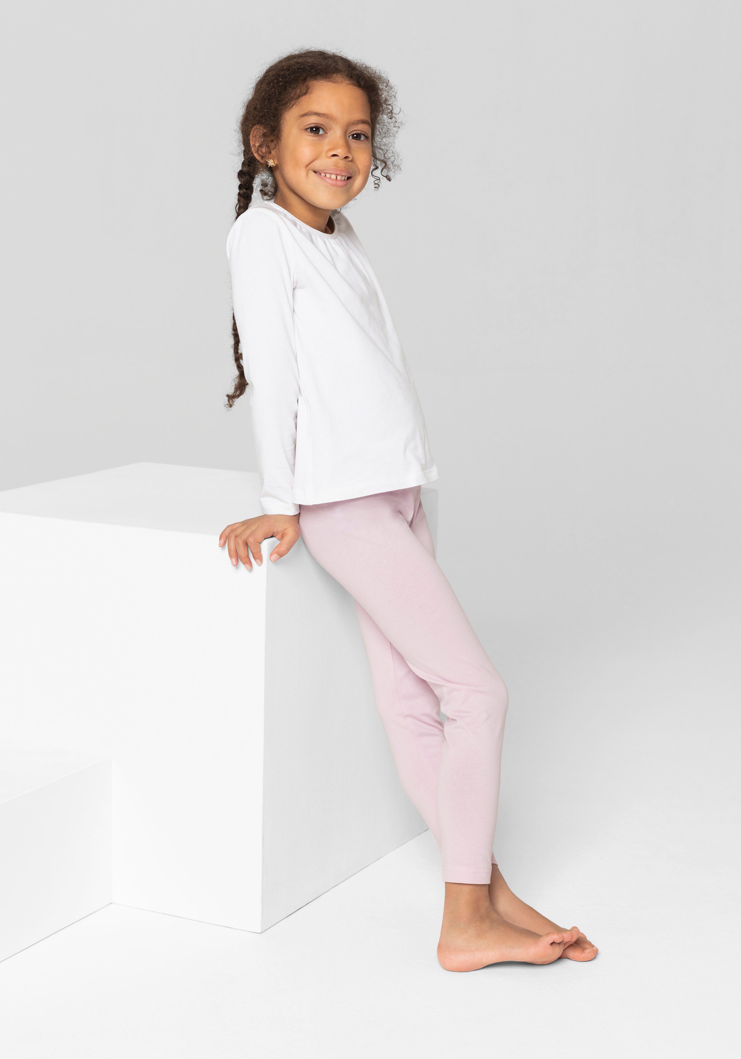 H.I.S Legging Basic in een set van 2 (set, 2-delig)