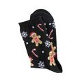 h.i.s sokken met leuke kerstmotieven (3 paar) zwart