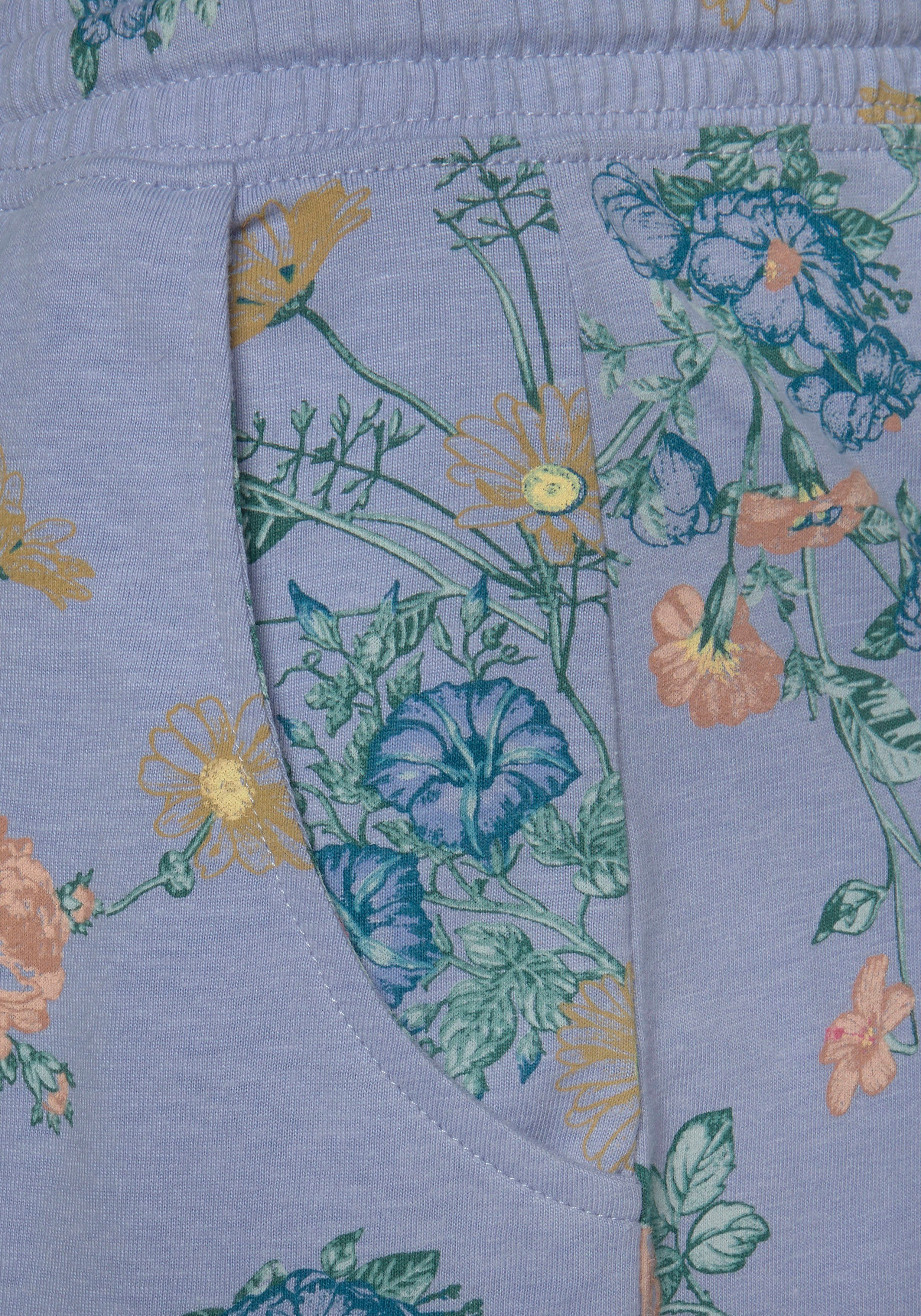 Vivance Dreams Pyjama met bloemenprint (2-delig, 1 stuk)