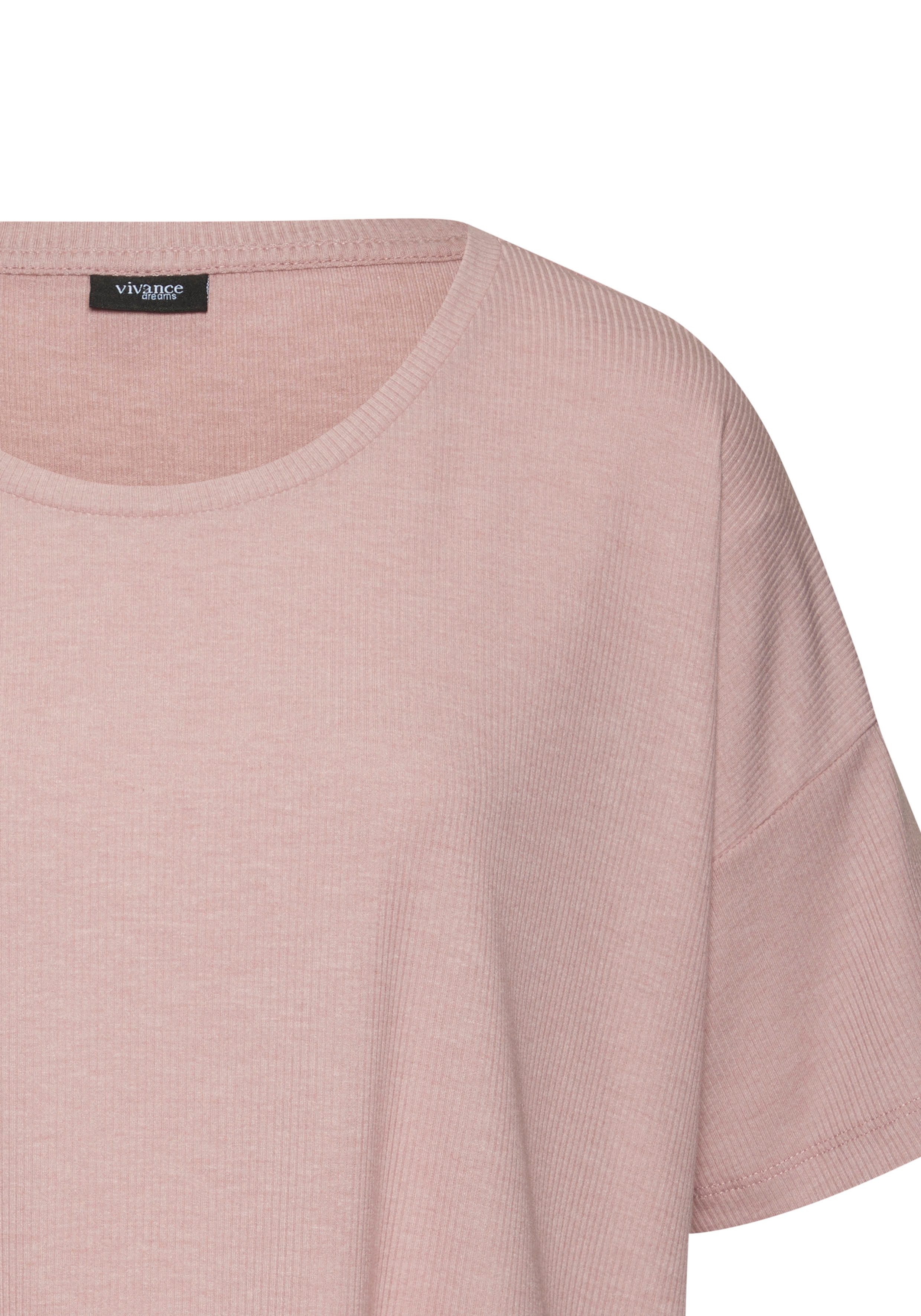 Vivance Dreams T-shirt in zachte ribkwaliteit