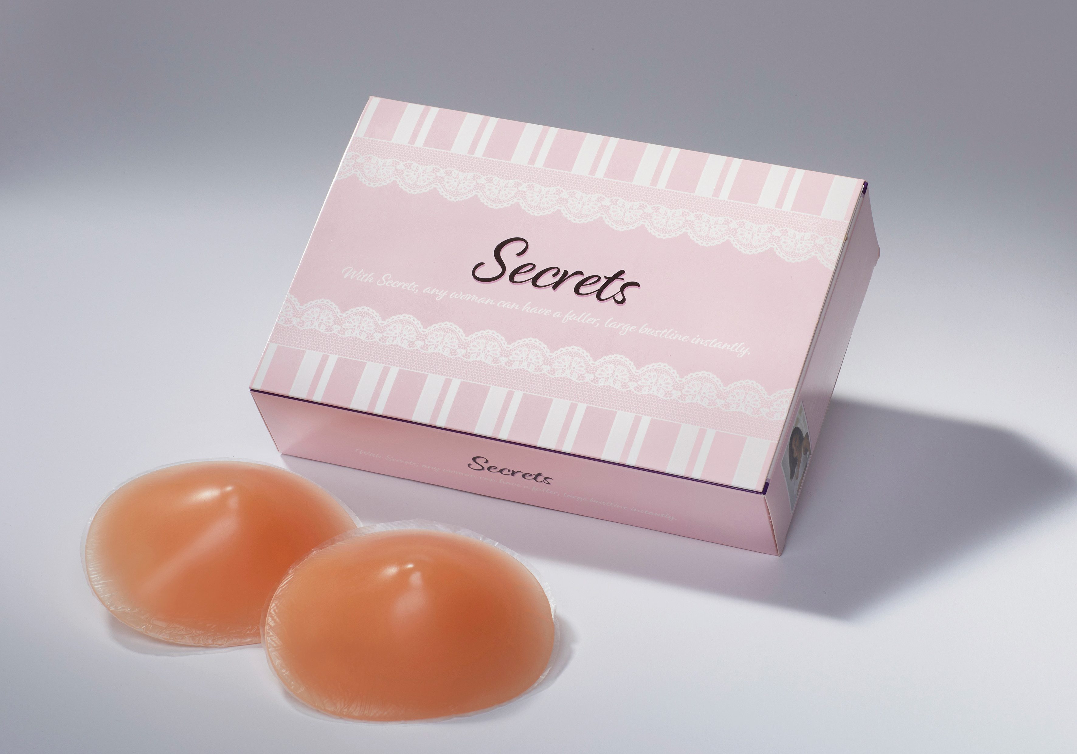 Secrets Bh-inlay's voor een voller decolleté (Set van 2)