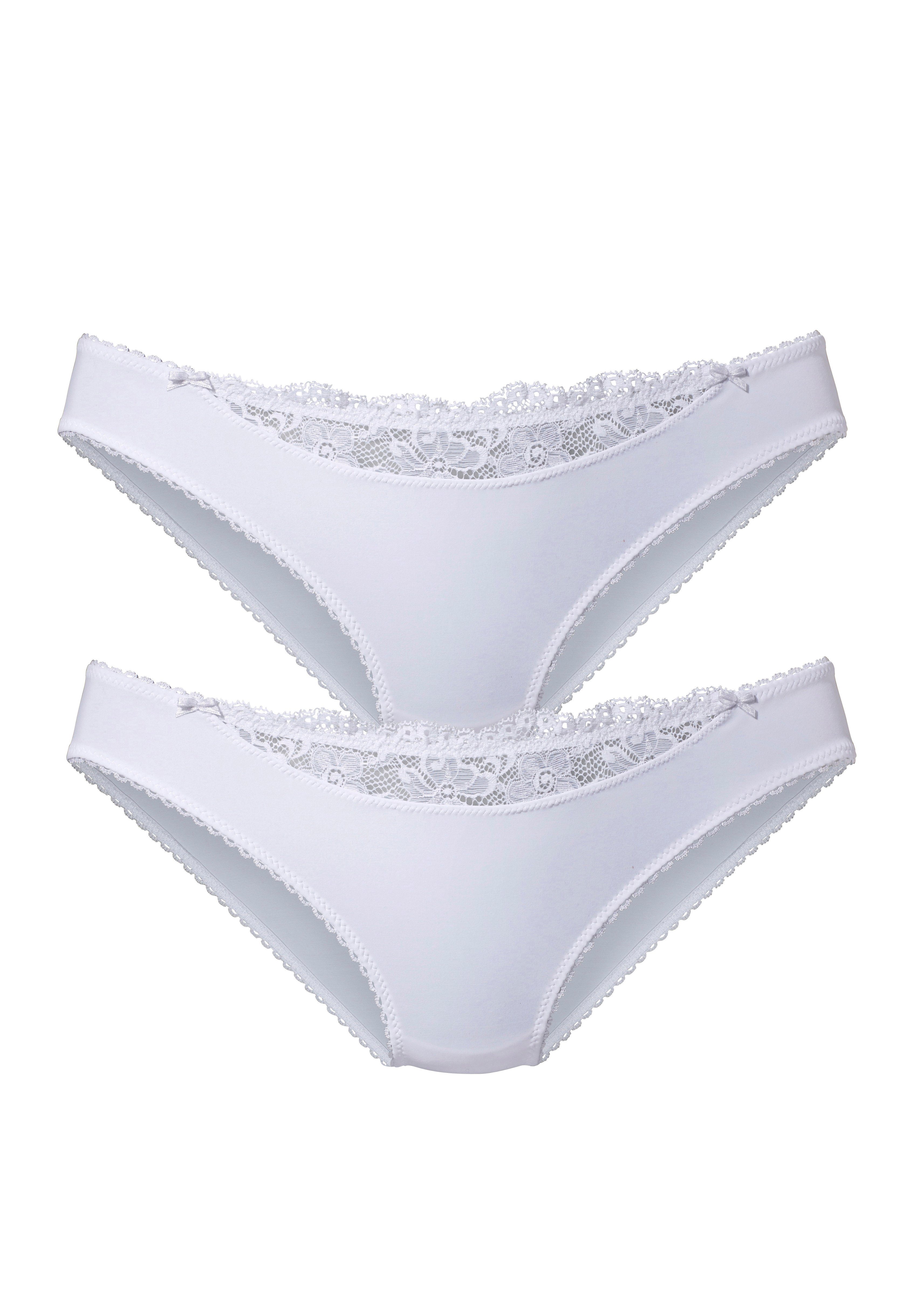 Nuance Slip met een kanten inzet voor (2 stuks)