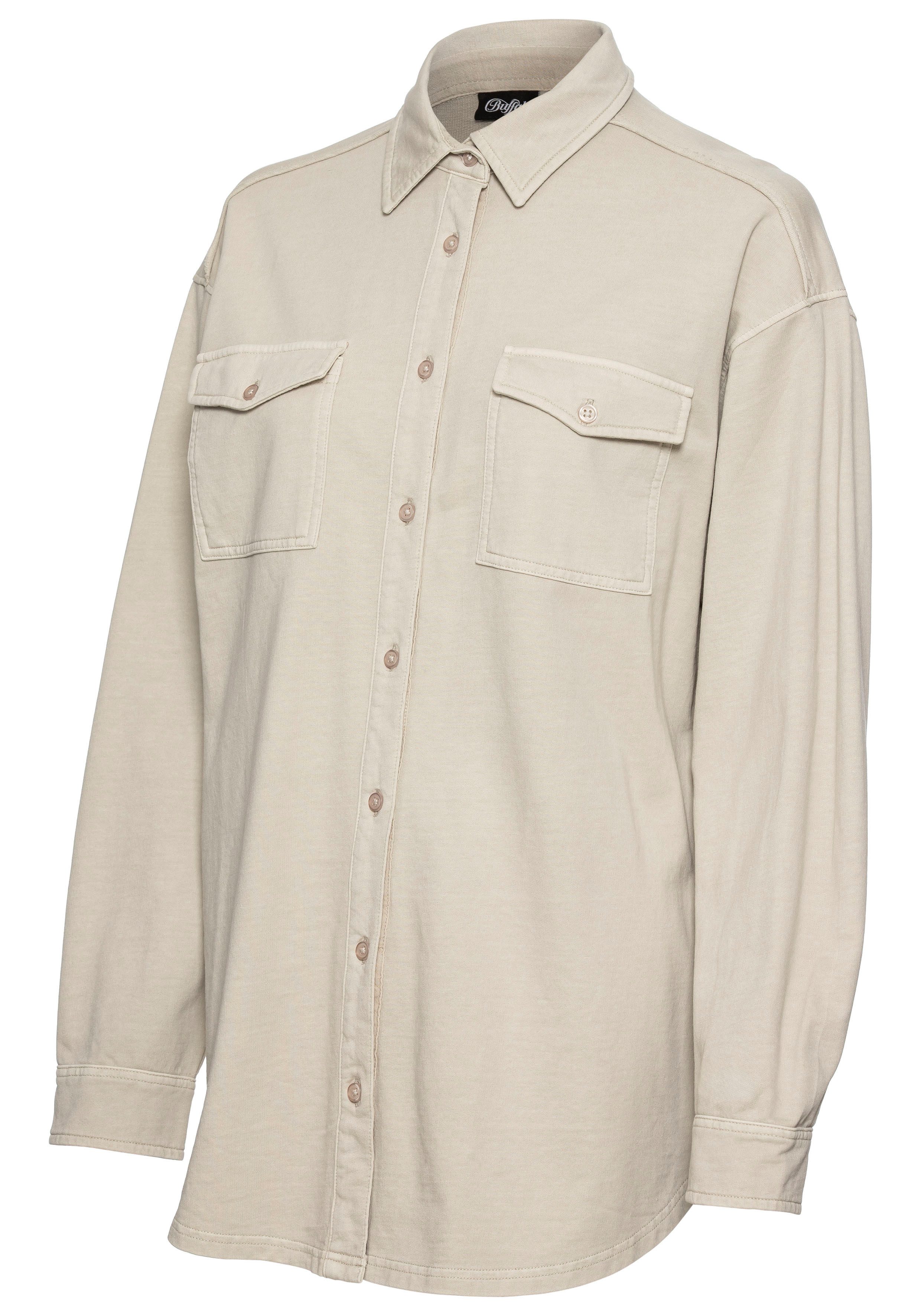 Buffalo Shirt -Shirt - Loungehemd - Lounget-shirt in used-look, loungewear