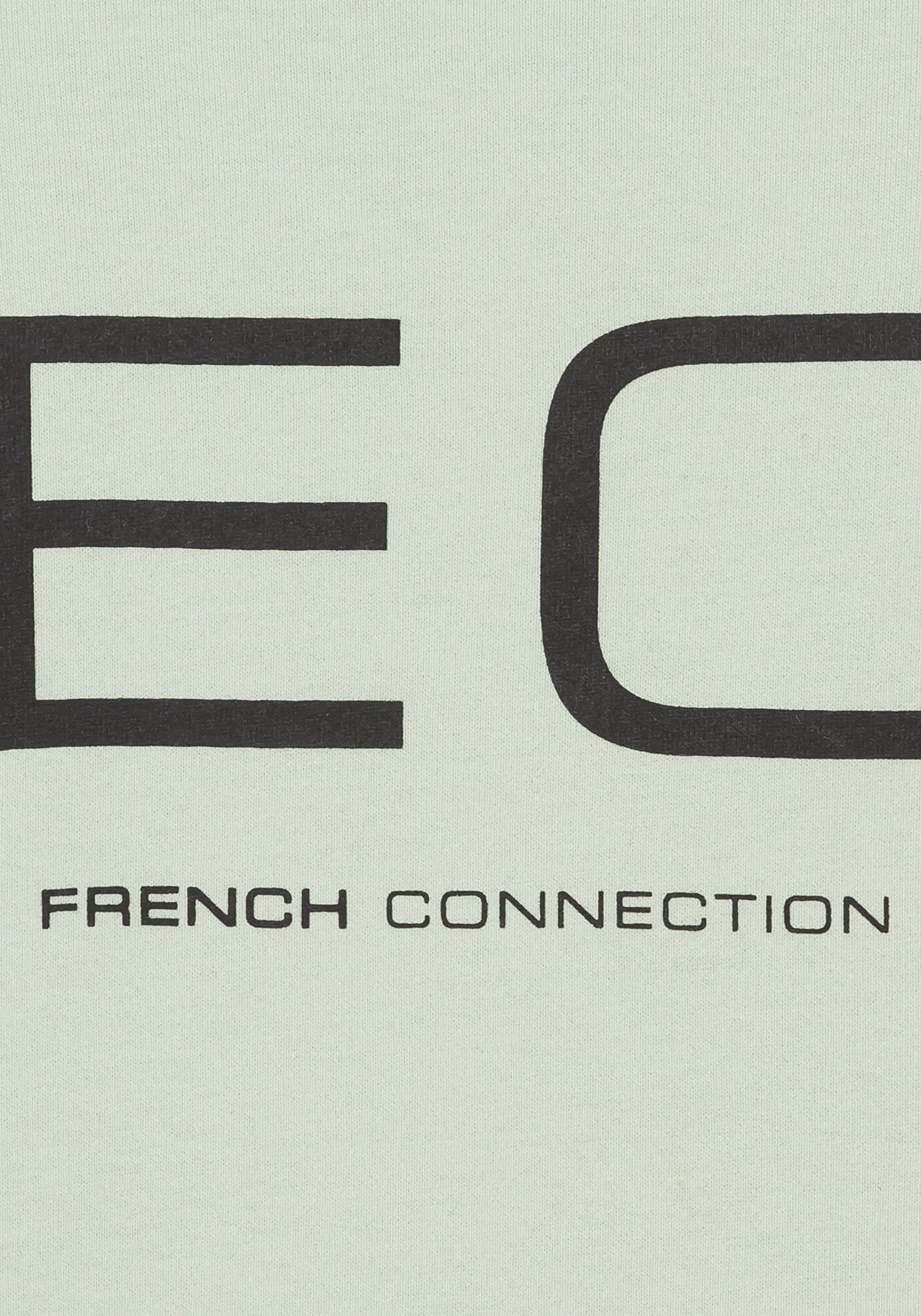 French Connection Sweatshirt met grote logoprint op de rug