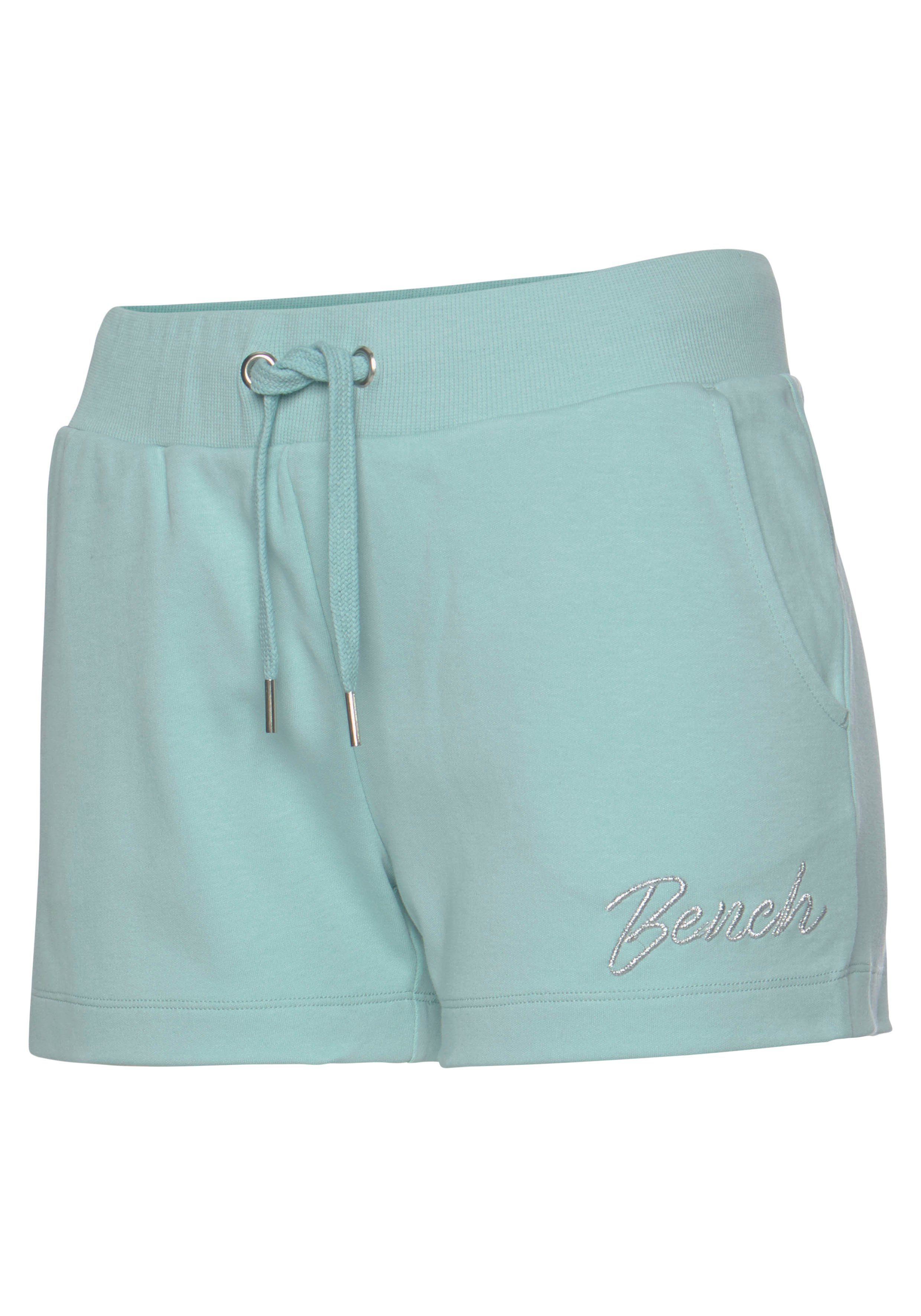 Bench. Loungewear Sweatshort met glanzende logo-borduurwerk, loungewear, loungepak