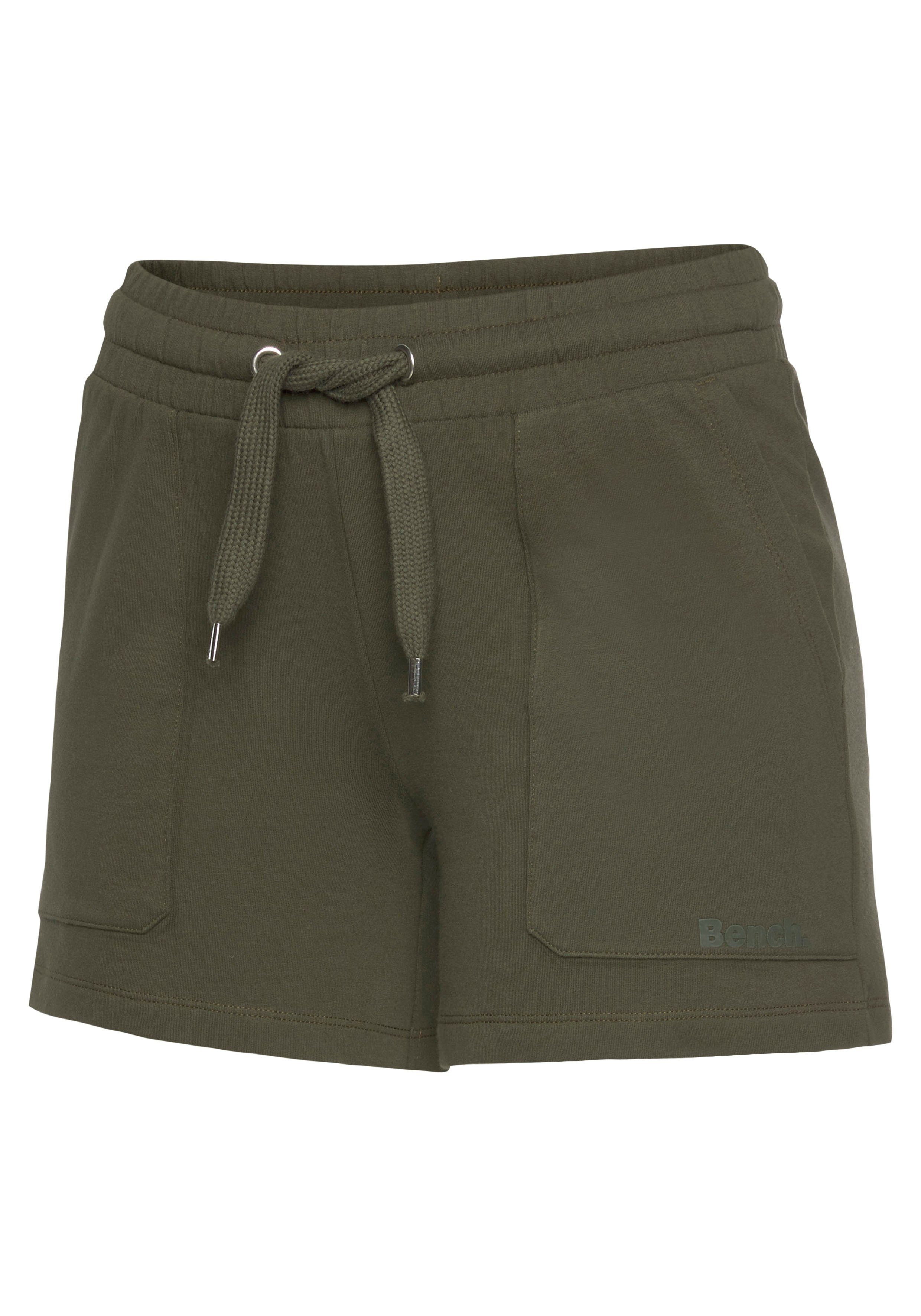 Bench. Loungewear Relaxshorts met opgestikte zakken, loungepak