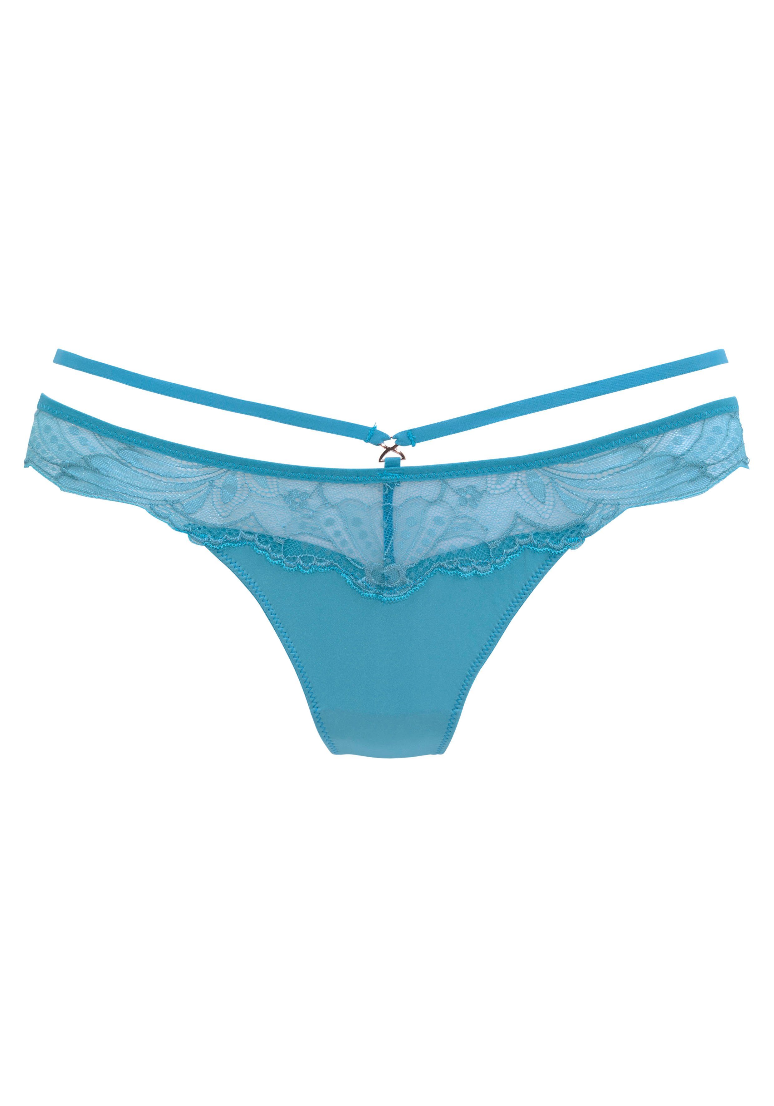 Lascana String in verleidelijke bandjes-look