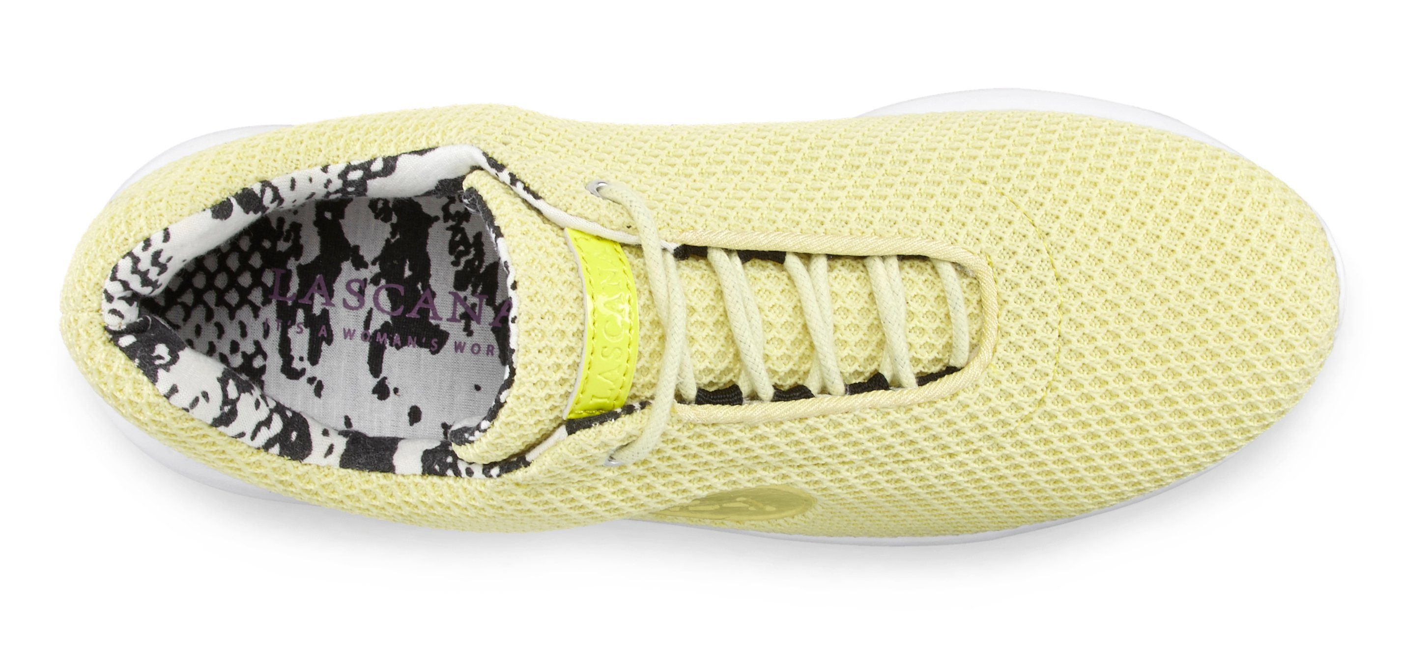active by Lascana Sneakers met comfort-binnenzool, veterschoen, vrijetijdsschoen vegan