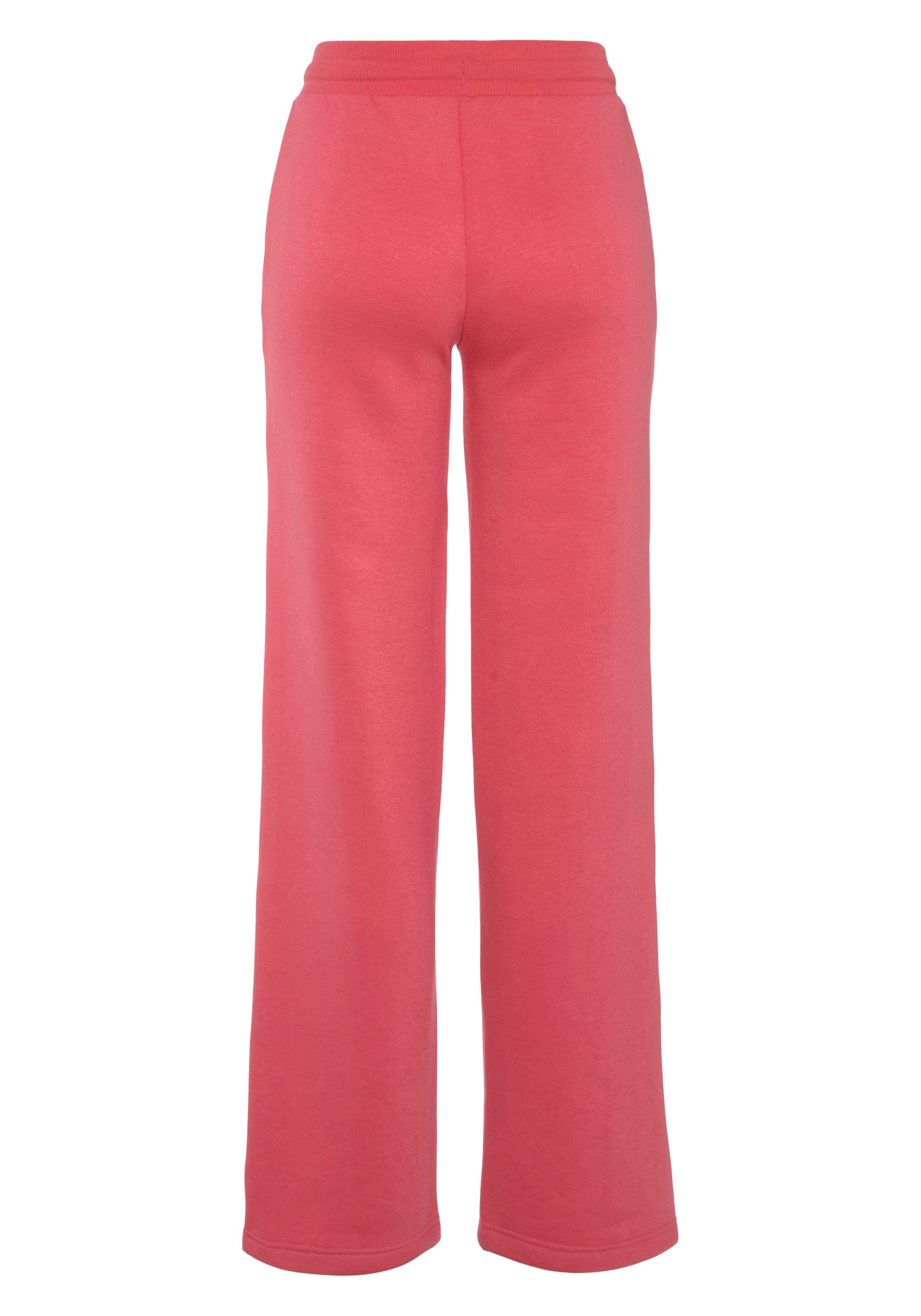 Vivance Relaxbroek -Loungebroek met brede pijpen en van ultra-zachte sweatkwaliteit, loungewear