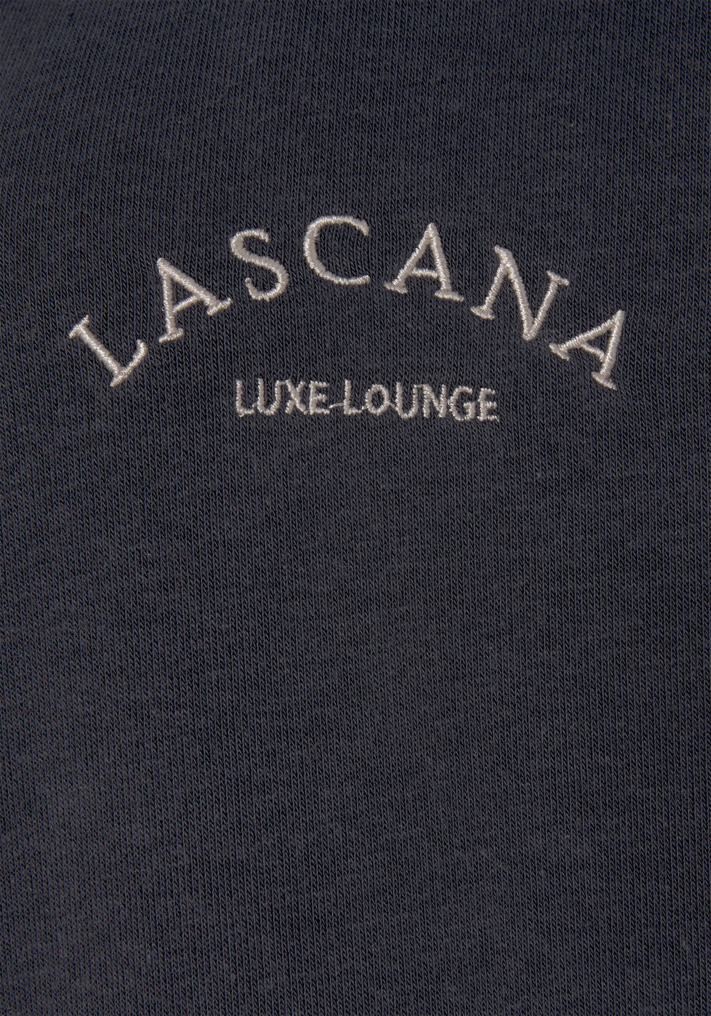 Lascana Capuchonsweatvest , - Sweatvest met capuchon met zijzakken en aan de binnenkant opgeruwd, loungewear