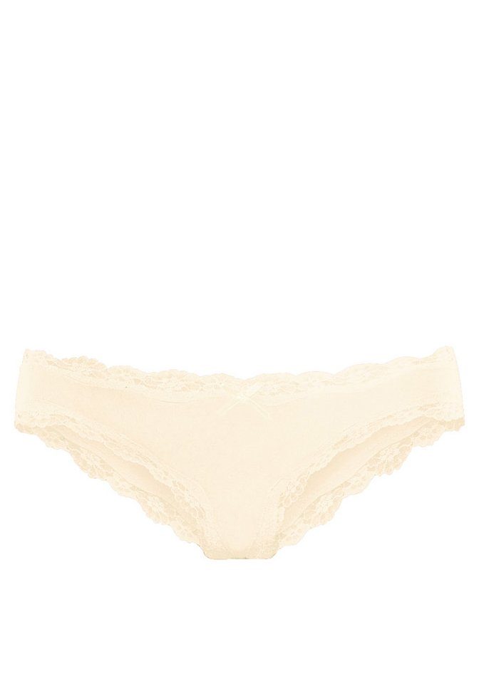 Lascana Bikinibroekje met fijne kant