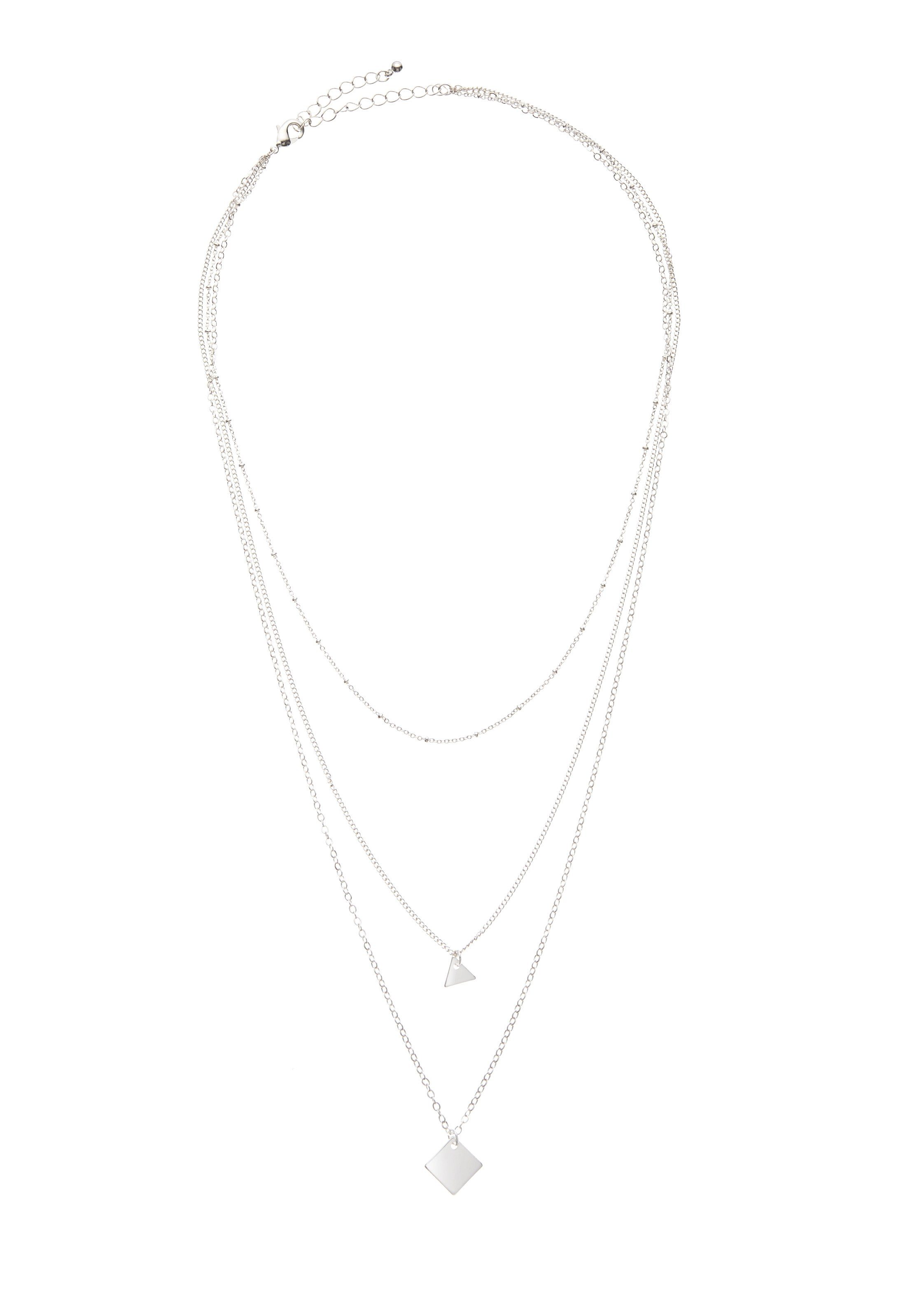 Lascana Ketting met hanger meerrijige kettingset, halsketting, halssieraad