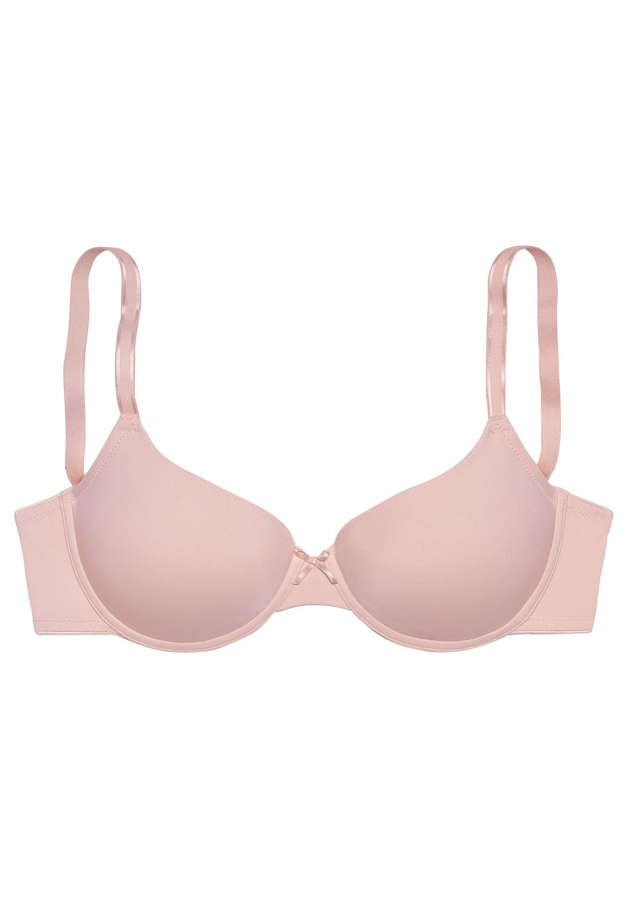 Lascana Bh met steuncups Ela - perfect basic met beugel van zijdeachtige microvezel